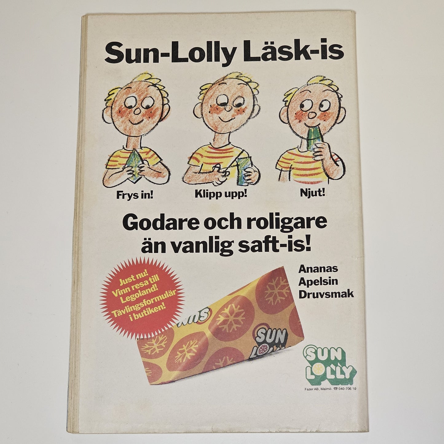 Lilla Fridolf Nr 16 1982 #VG#