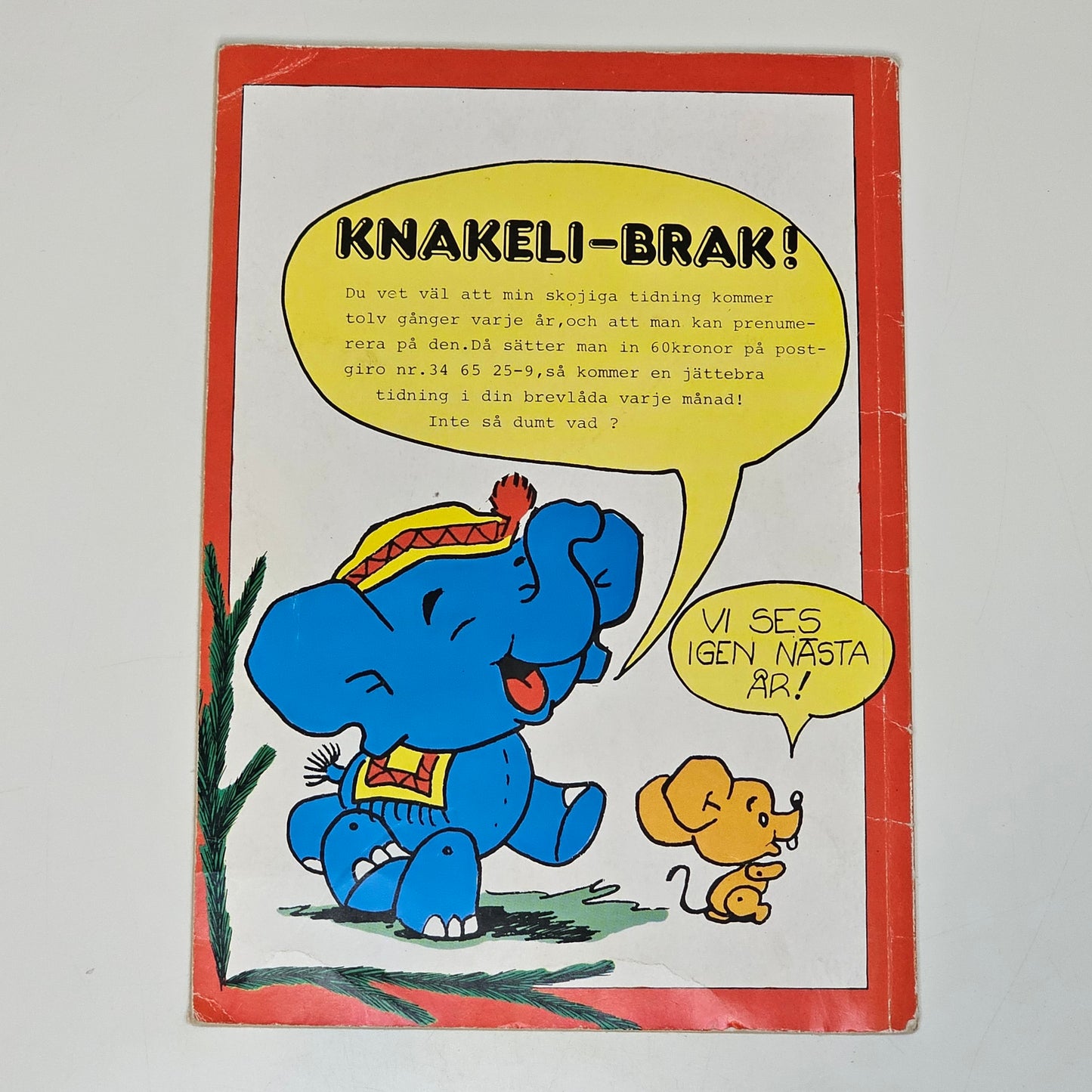 Pellefants Julfest 1983 #VG#