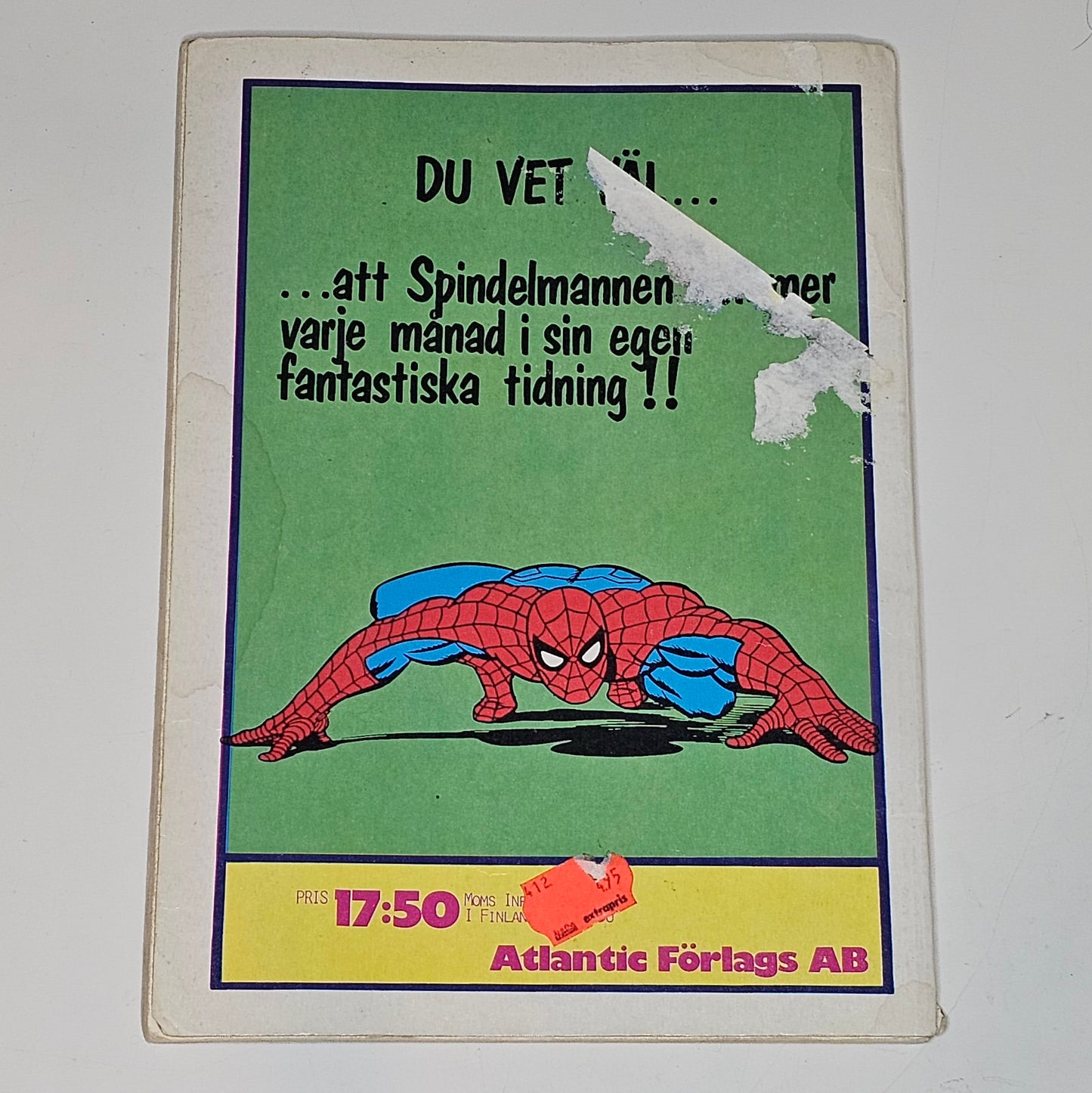 Den Fantastiske Spindelmannen - Presentalbum 1983 #GD#