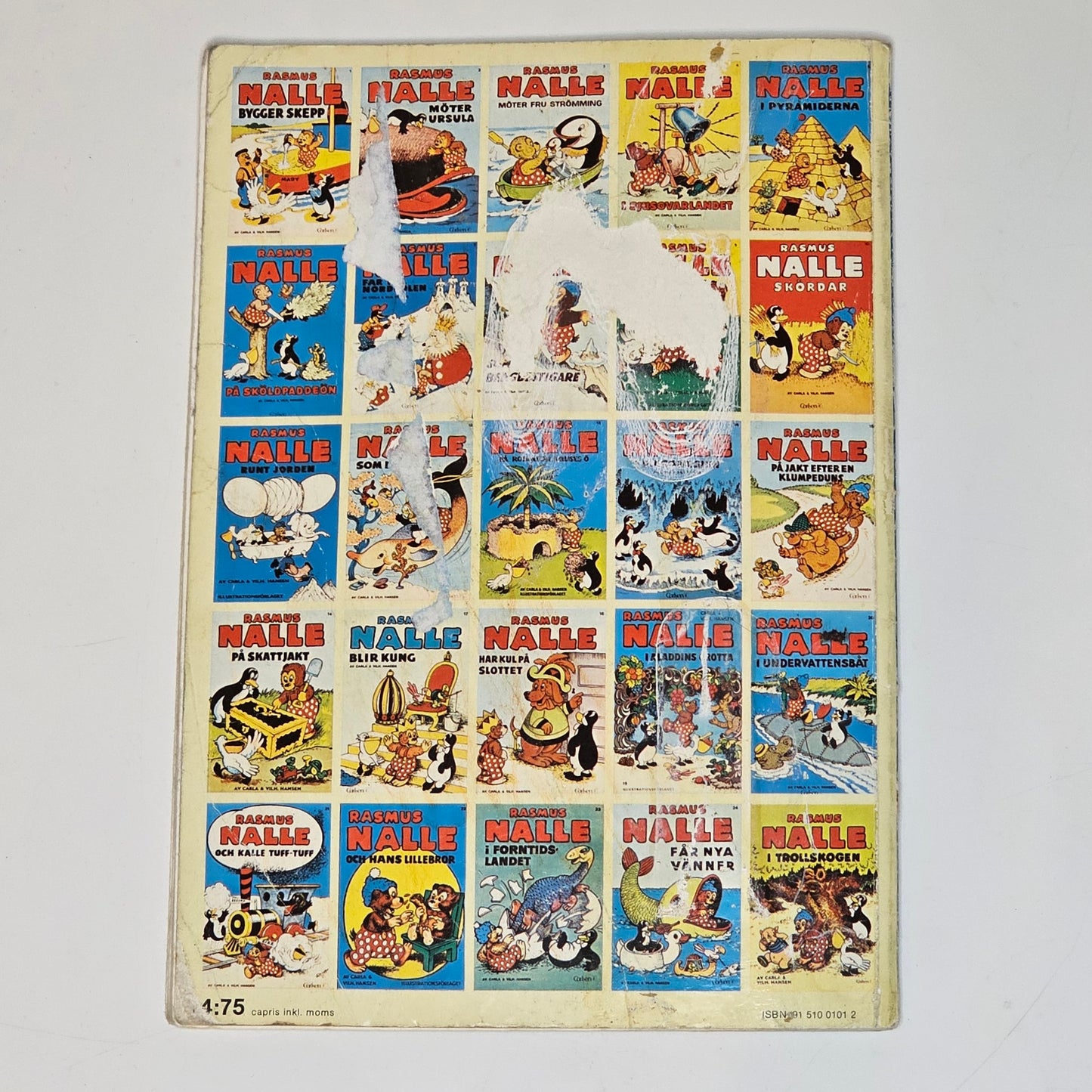 Rasmus Nalle I Undervattensbåt Nr 20 1974 #FR#