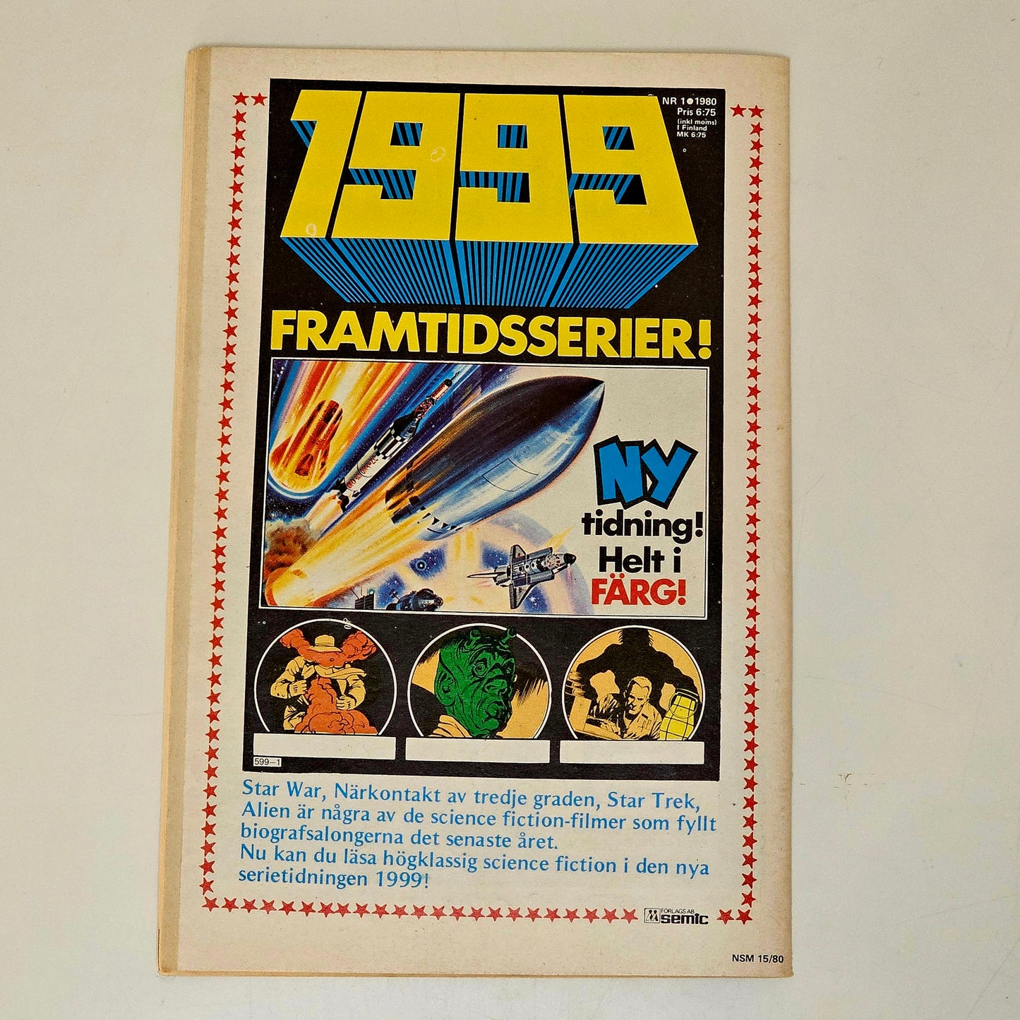 Seriemagasinet Nr 15 1980 #VG#