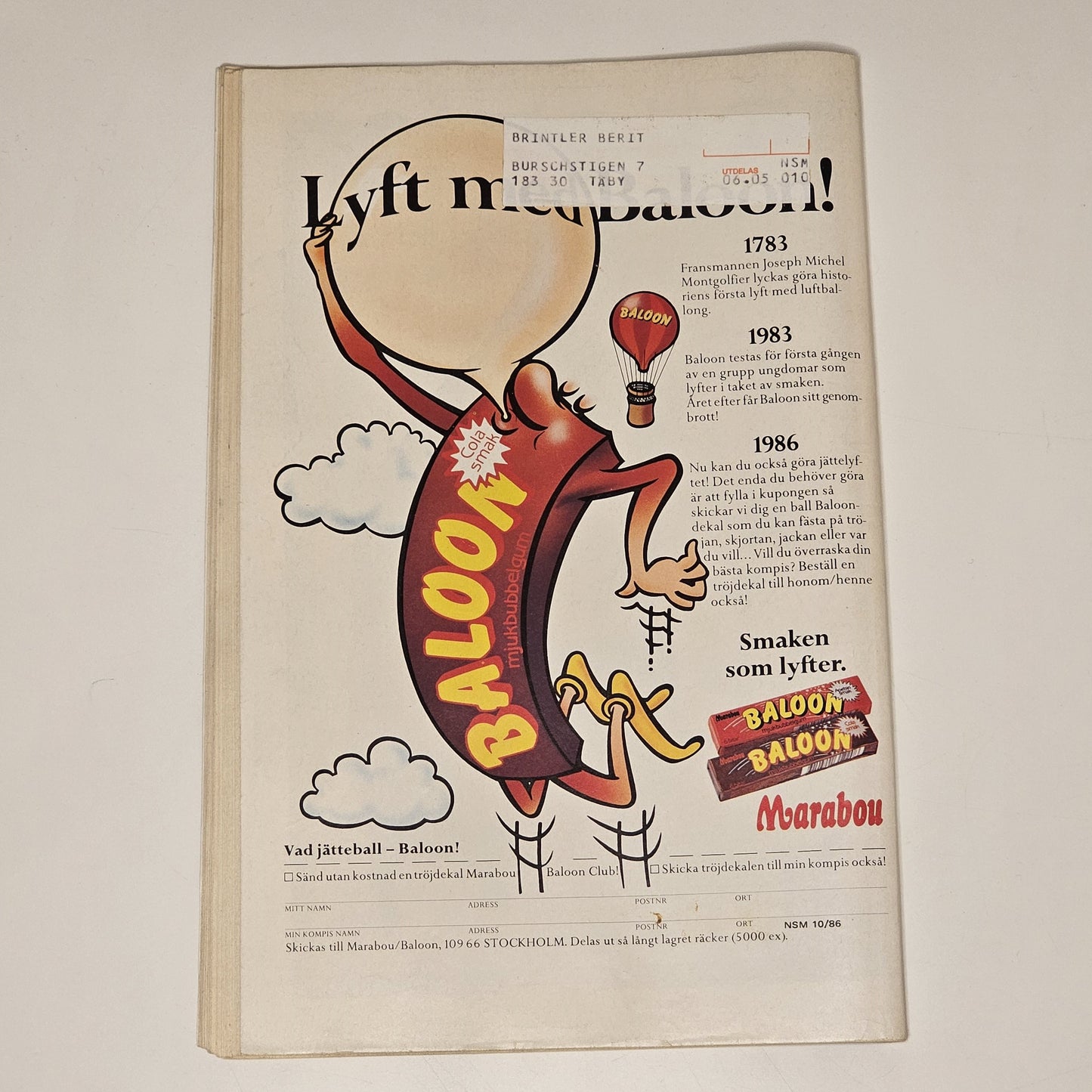 Seriemagasinet Nr 10 1986 #VG#