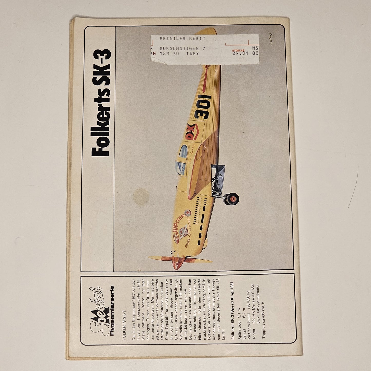 Seriemagasinet Nr 3 1986 #VG#