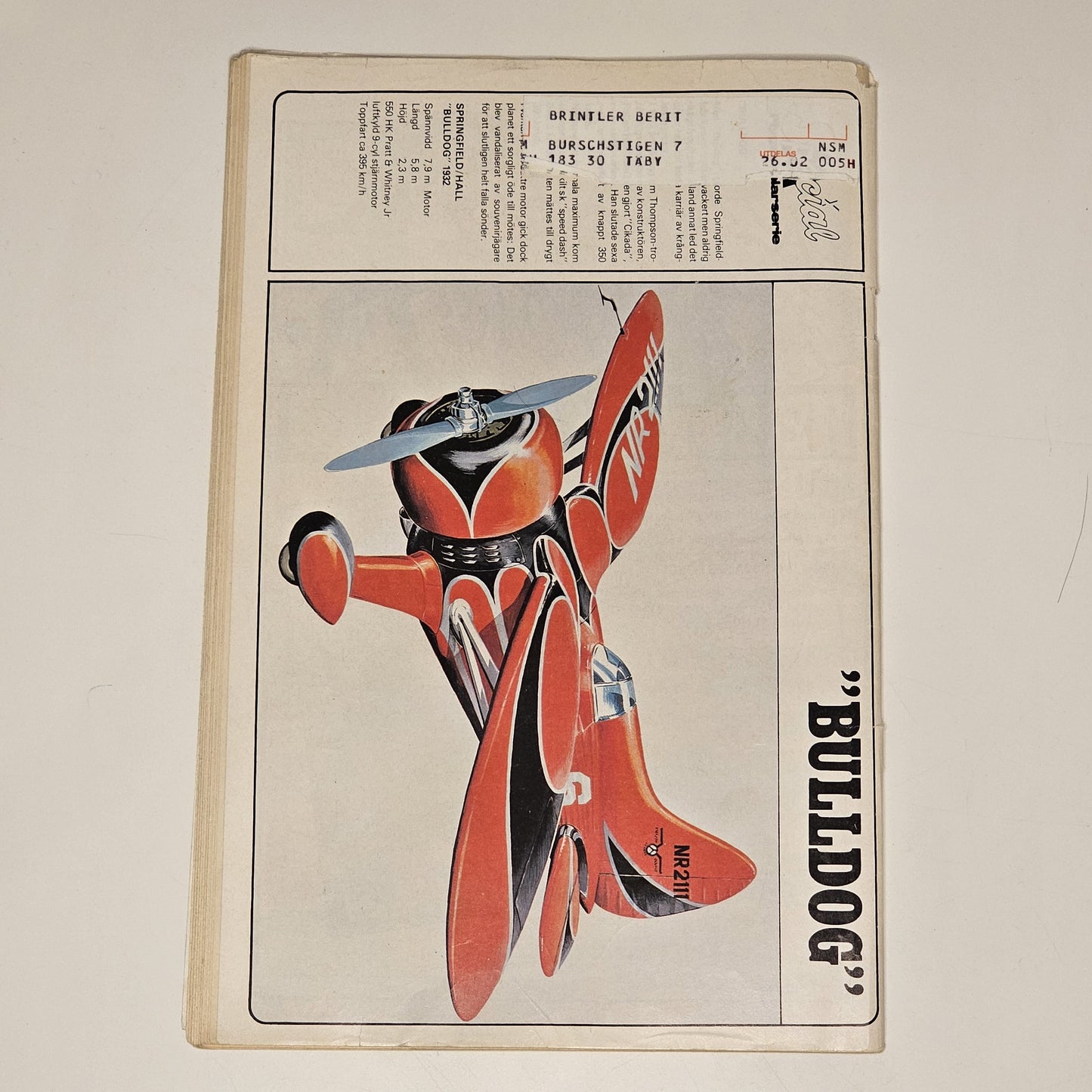 Seriemagasinet Nr 5 1986 #VG#