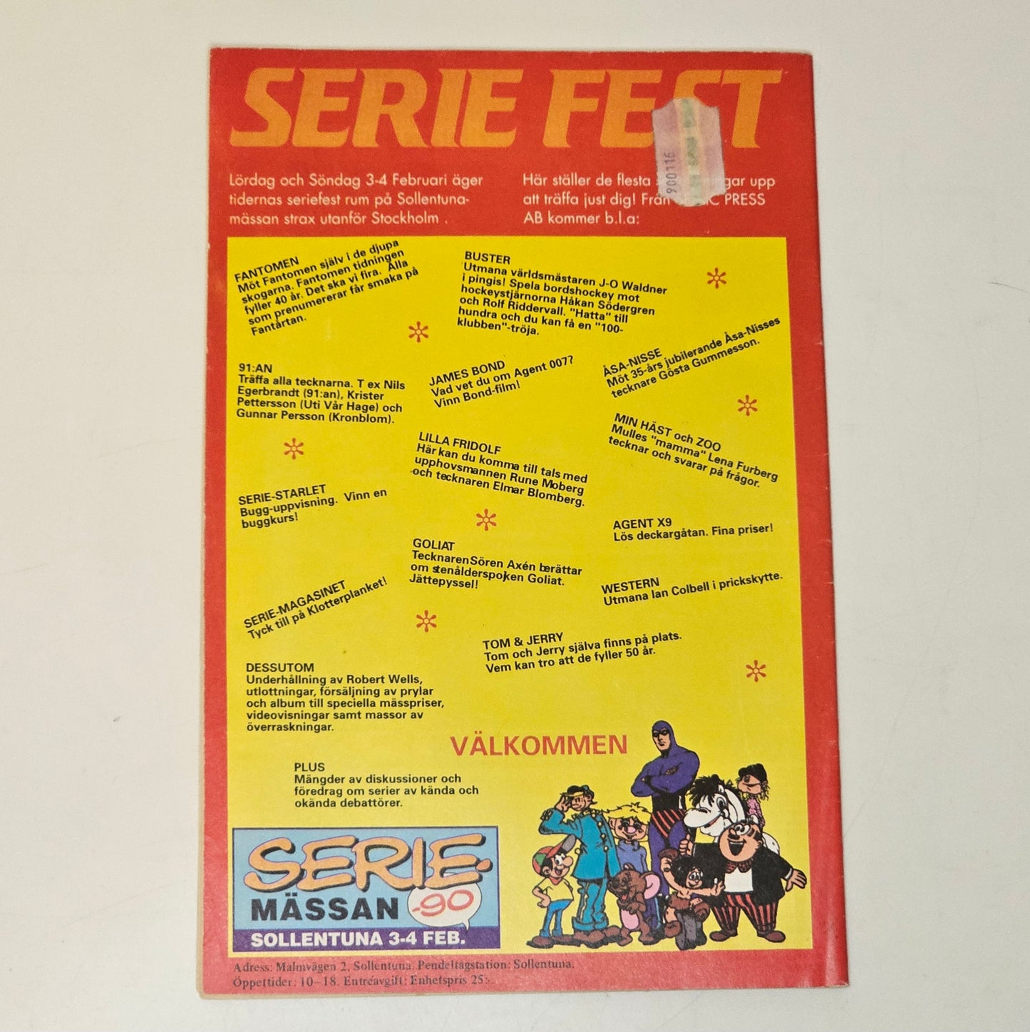 Seriemagasinet Nr 2 1990 #FN#