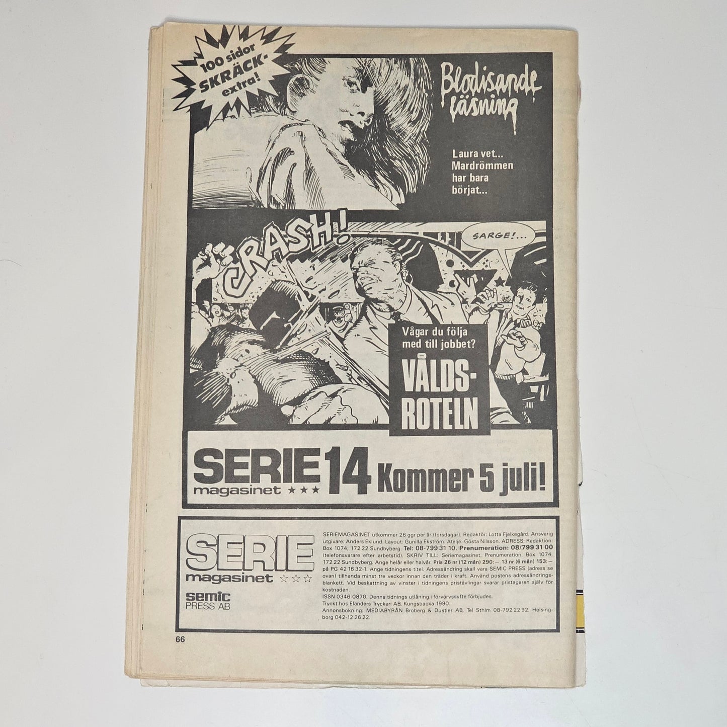 Seriemagasinet Nr 13 1990 #FR#