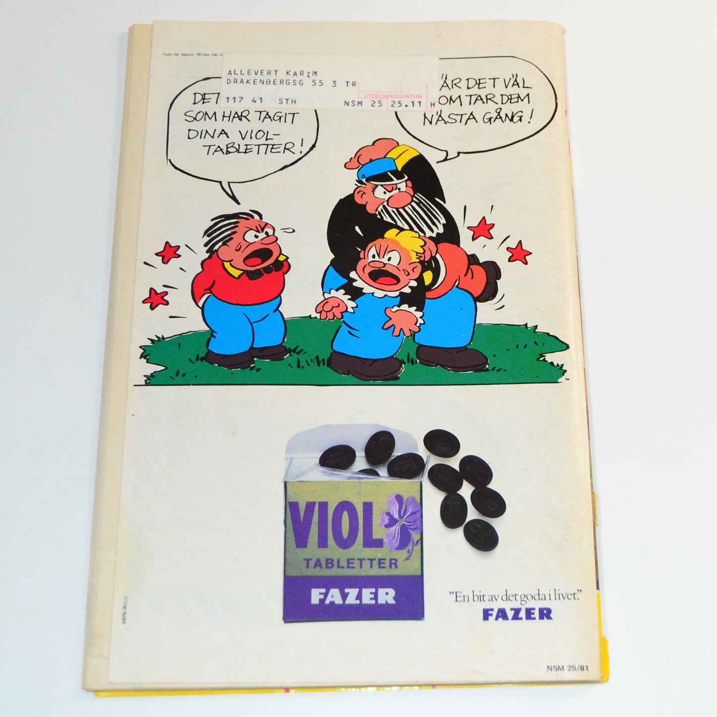 Seriemagasinet Nr 25 1981 #GD#