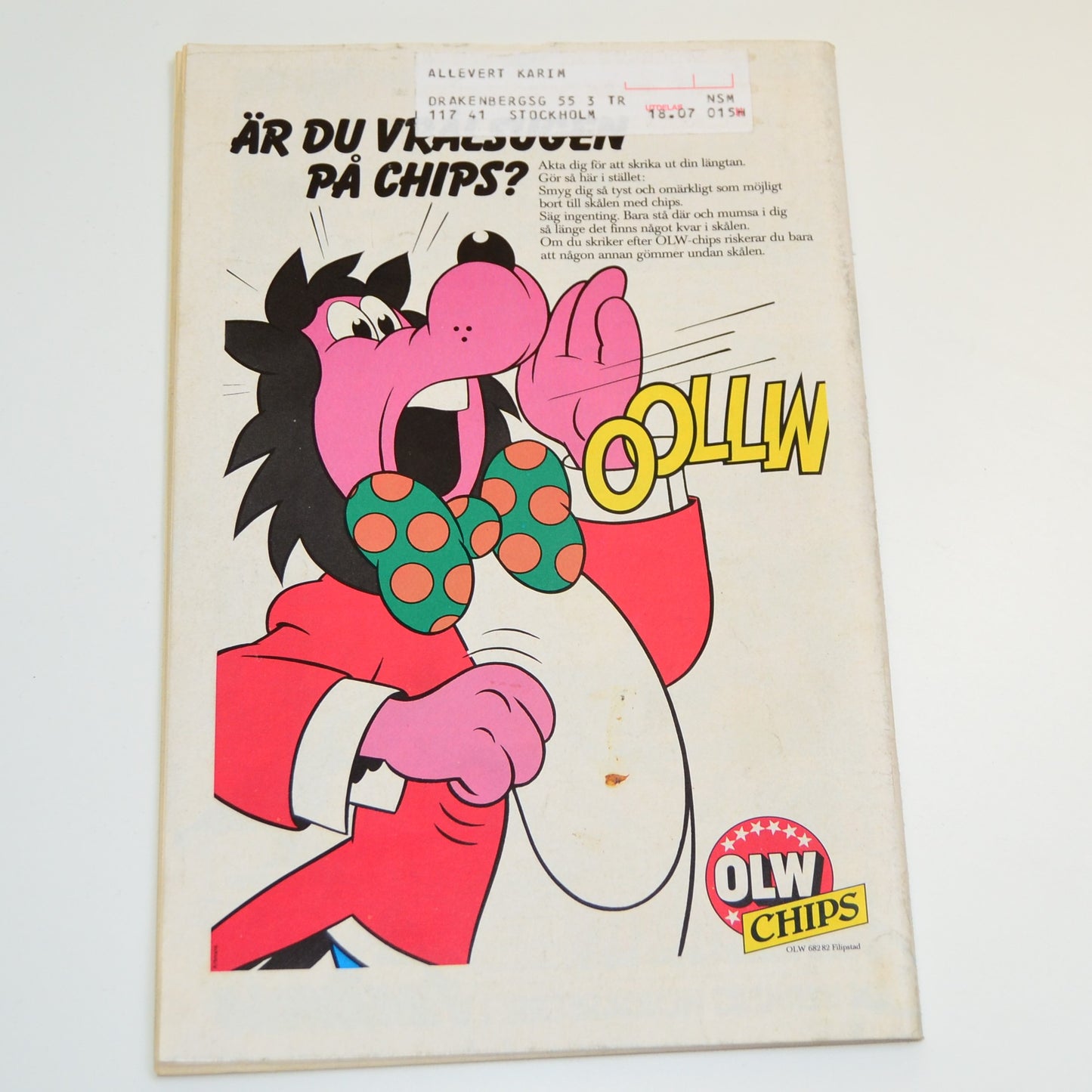 Seriemagasinet Nr 15 1984 #FR#