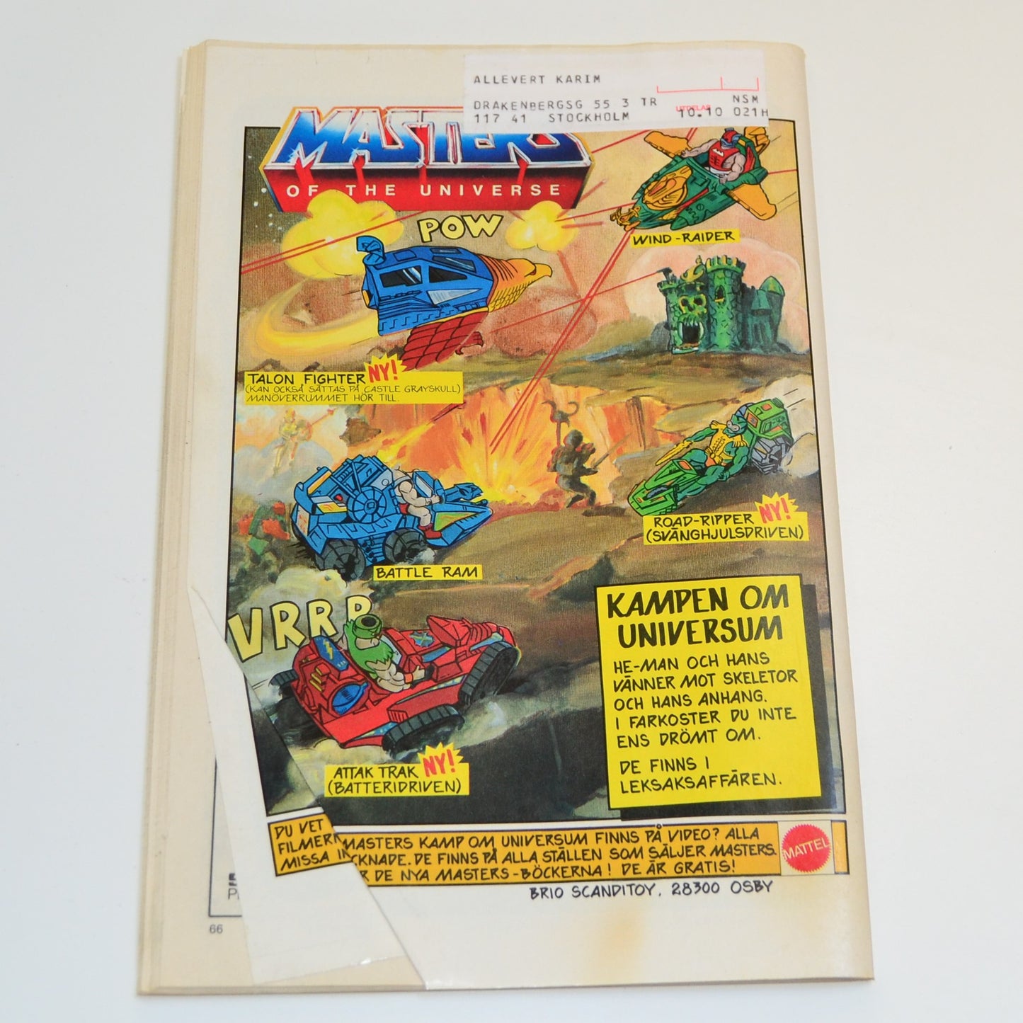 Seriemagasinet Nr 21 1984 #FR#