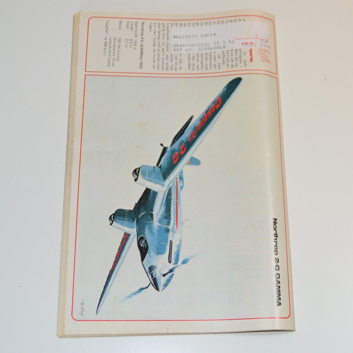 Seriemagasinet Nr 26 1985 #GD#