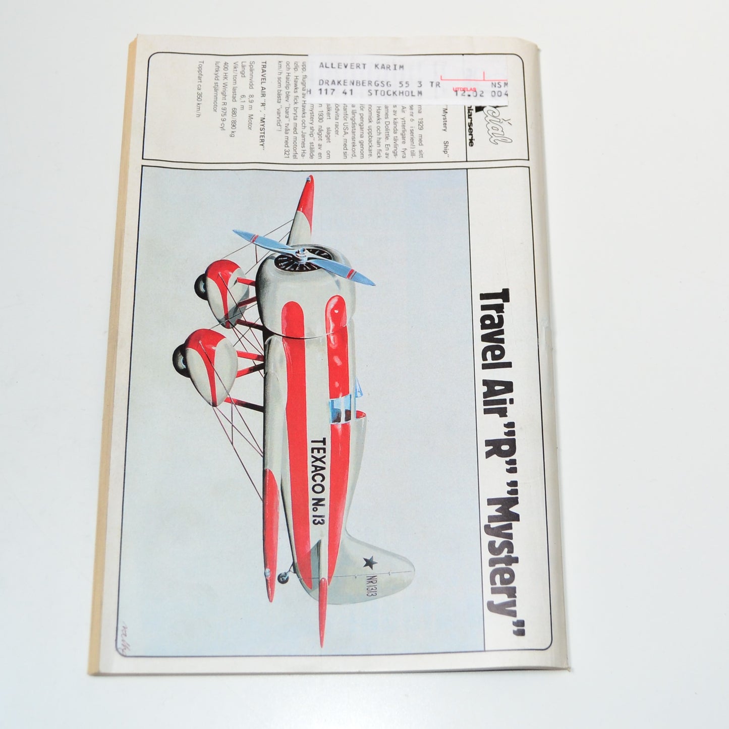 Seriemagasinet Special Nr 4 1986 #VG#