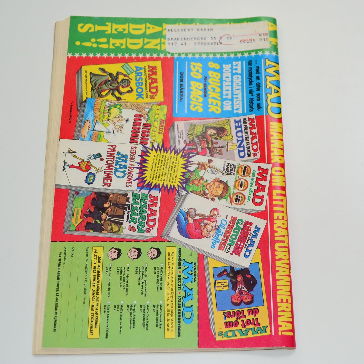 Seriemagasinet Nr 10 1989 #FN#