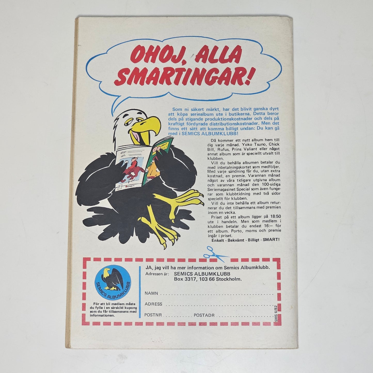 Seriemagasinet Special Nr 6 1982 #FR#