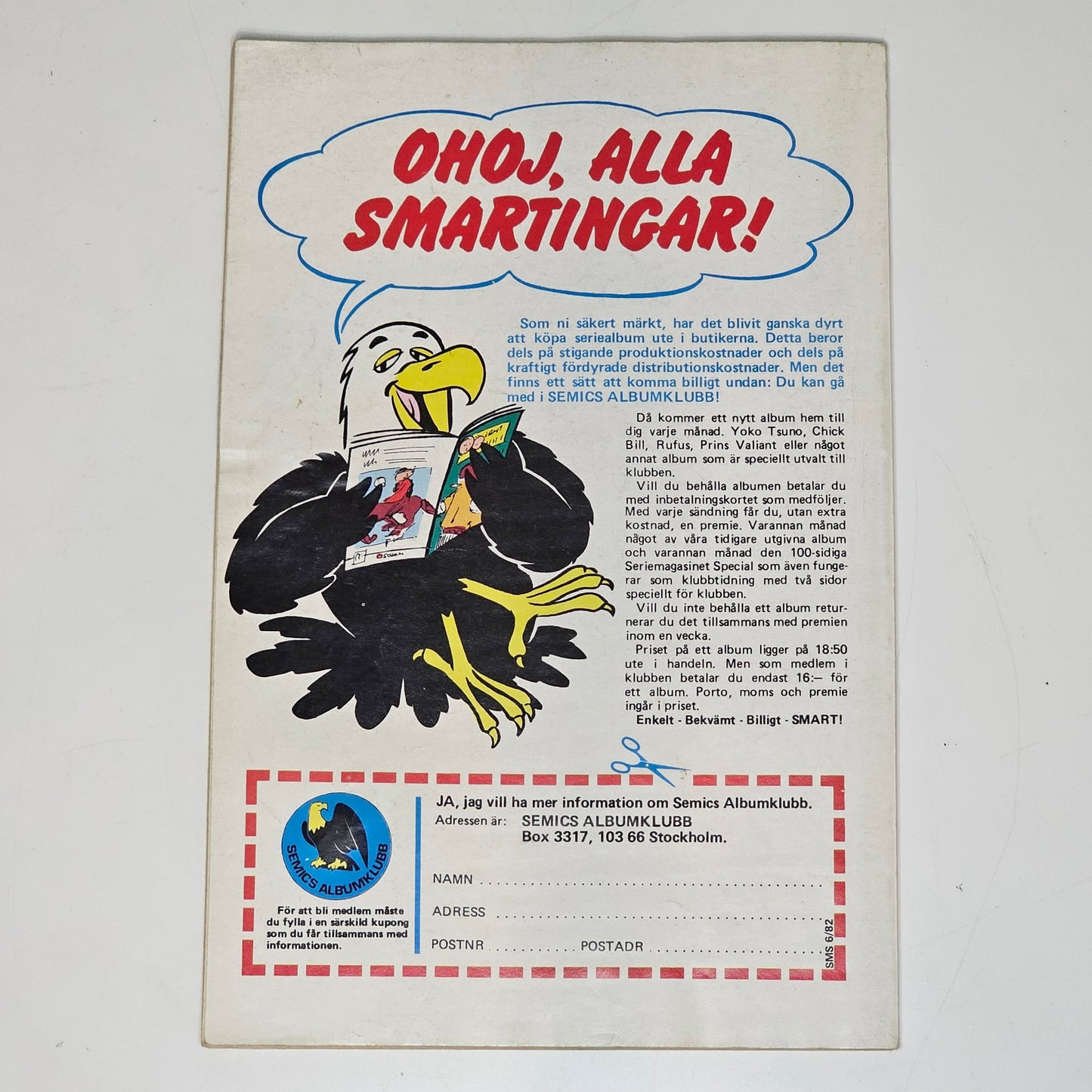 Seriemagasinet Special Nr 6 1982 #VG#