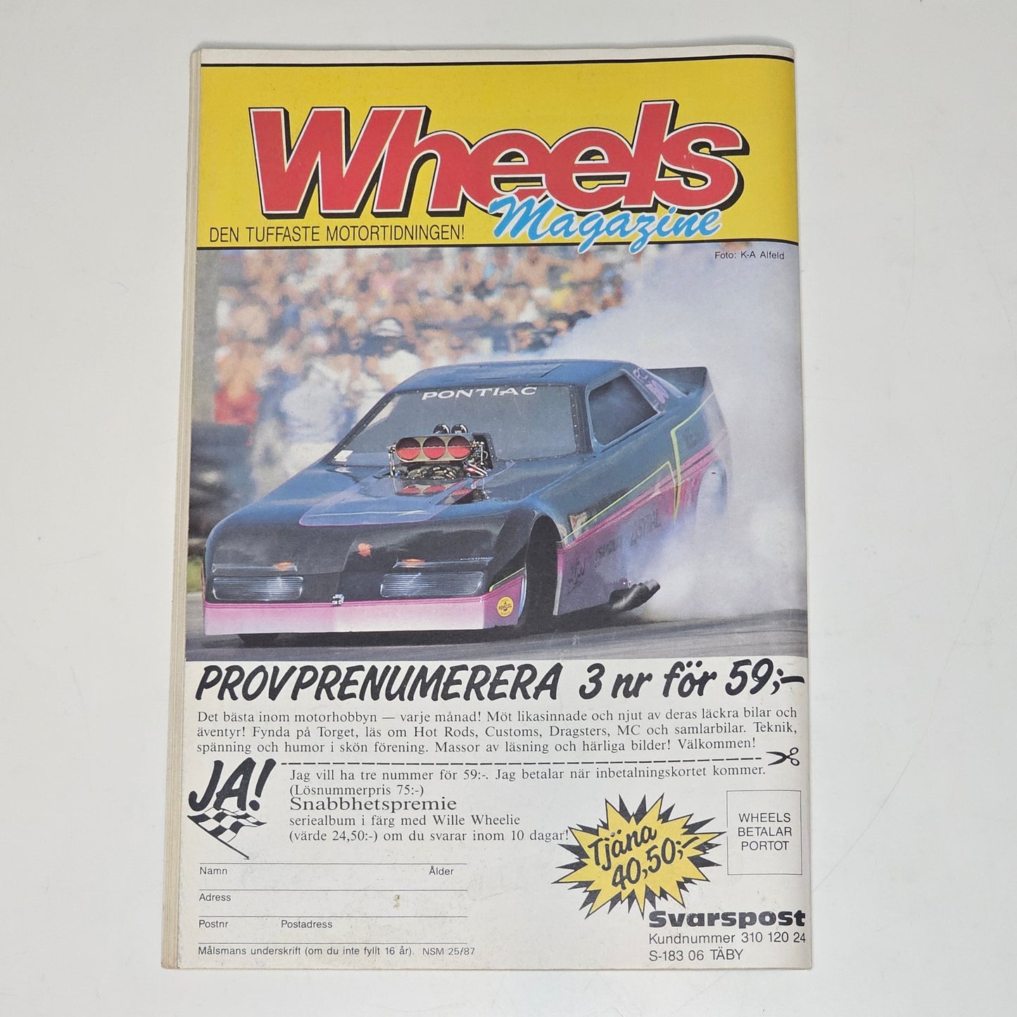 Seriemagasinet Special Nr 25 1987 #VG#