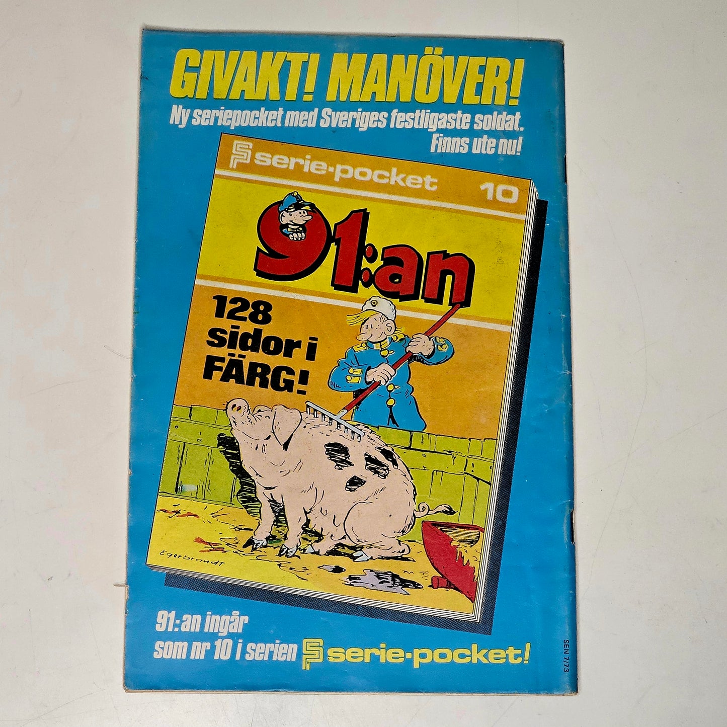 Serienytt Nr 7 1973 #VG#