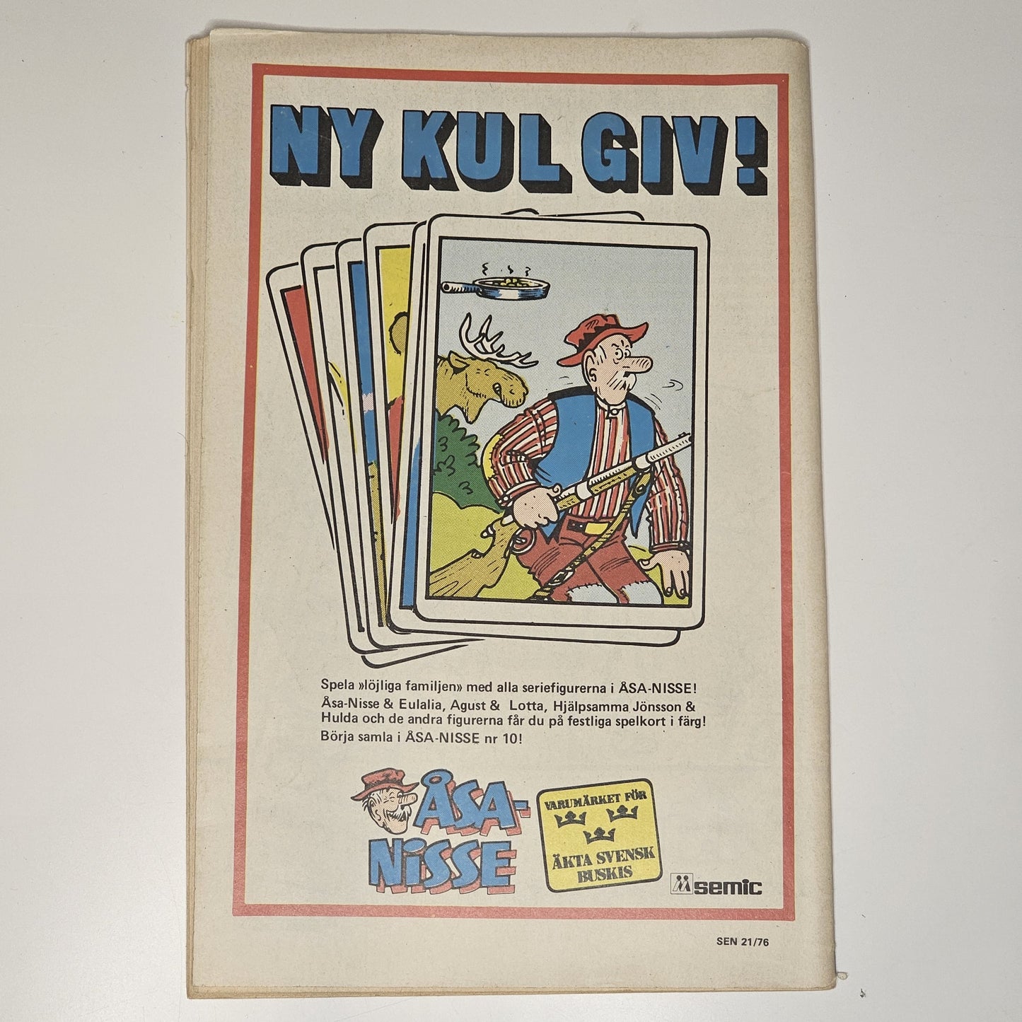 Serienytt Nr 21 1976 #VG#