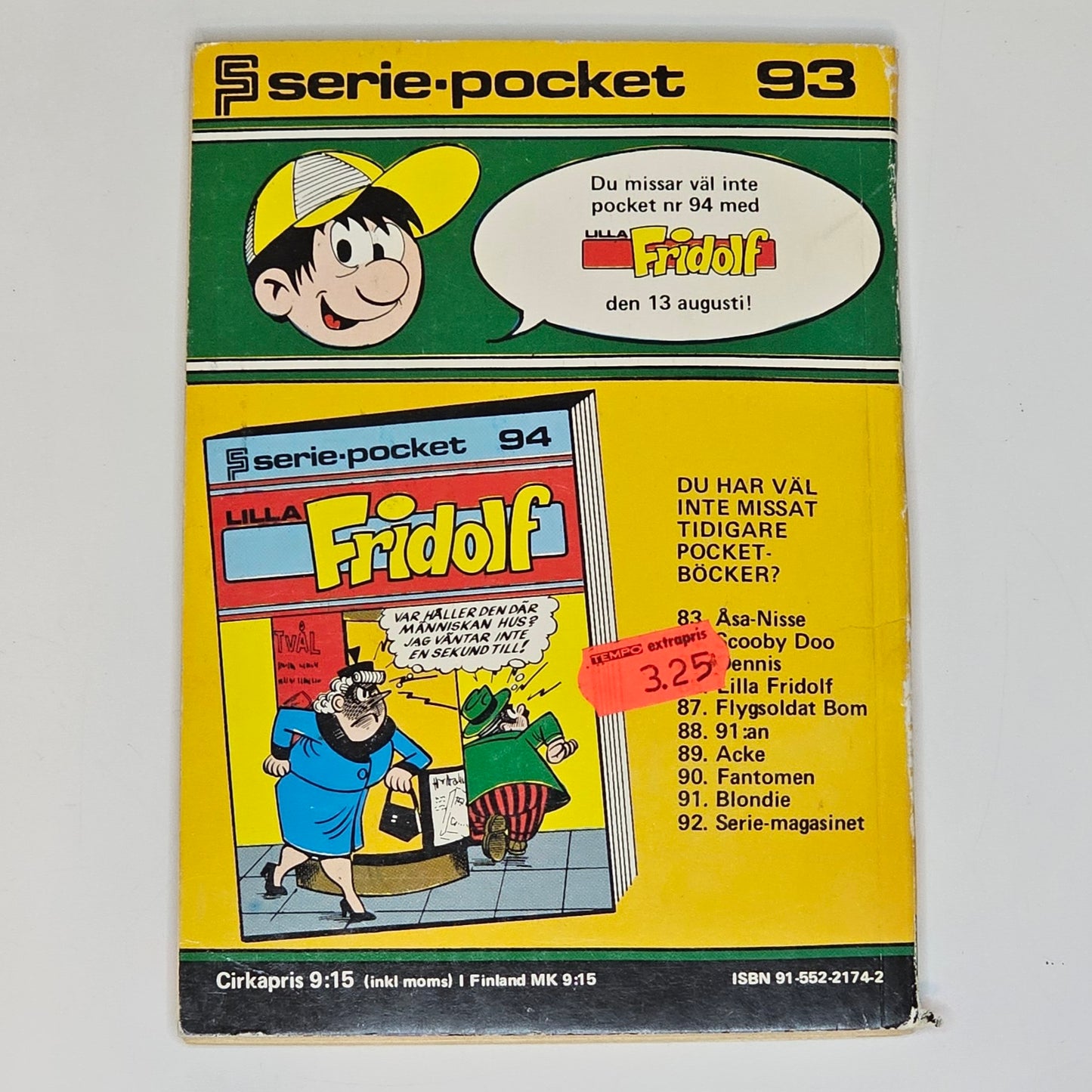 Seriepocket Nr 93 Buster #VG#