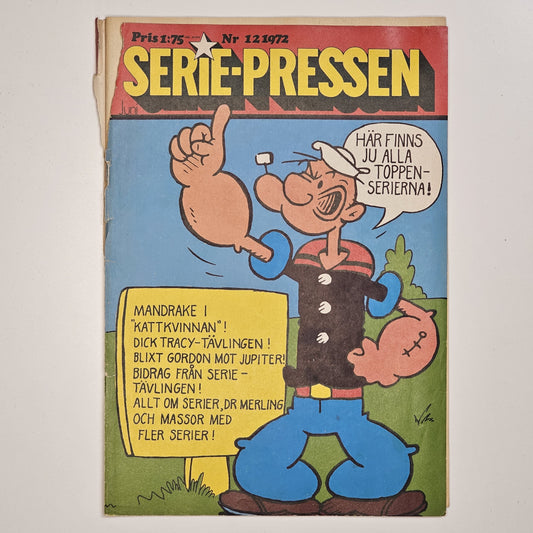 Seriepressen Nr 12 1972 #FR#