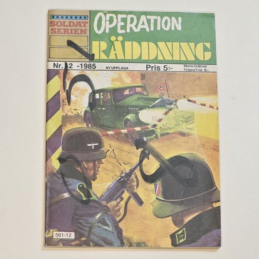 Soldatserien - Operation Räddning Nr 12 1985 #FR#