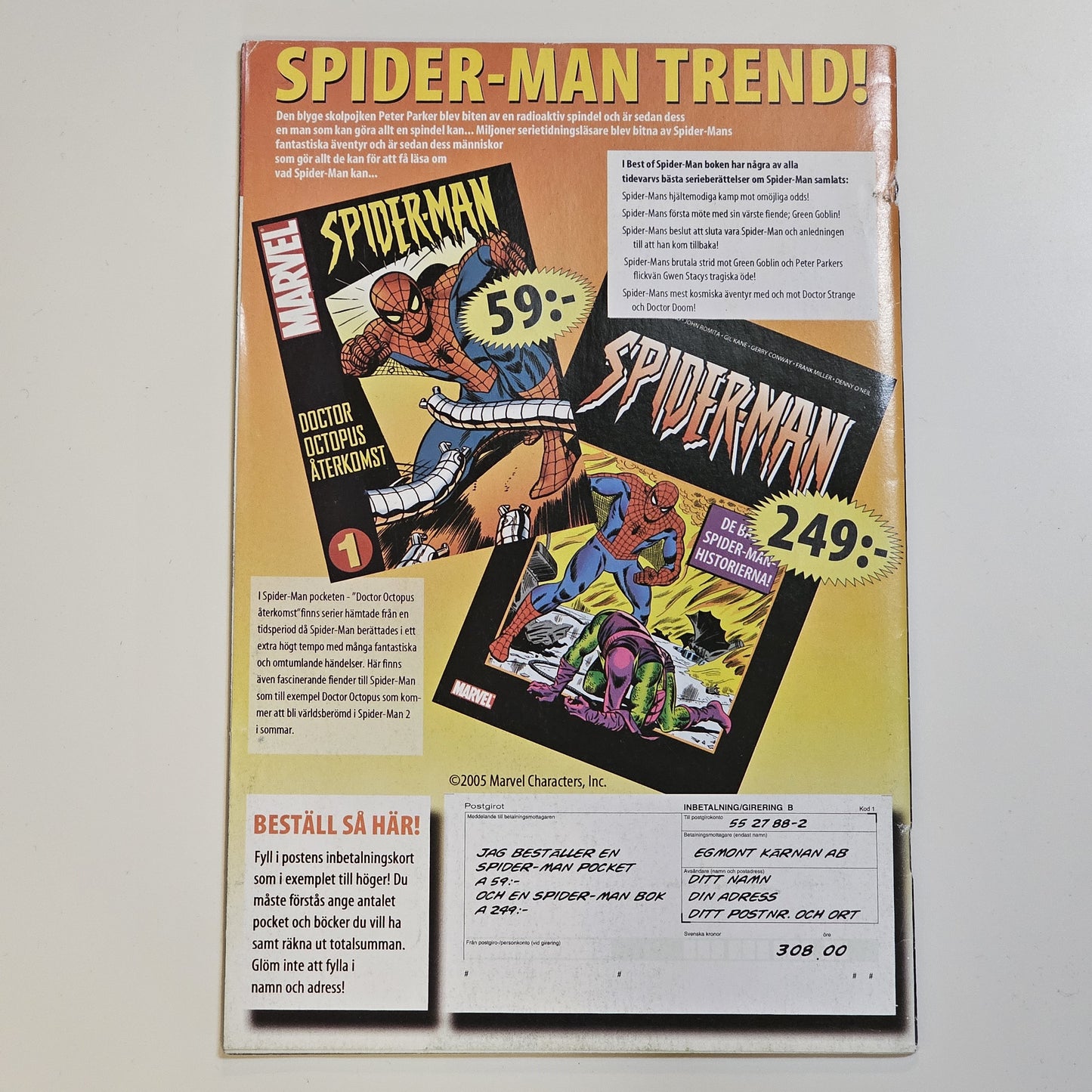 Spiderman Nr 2 2005 #FN#