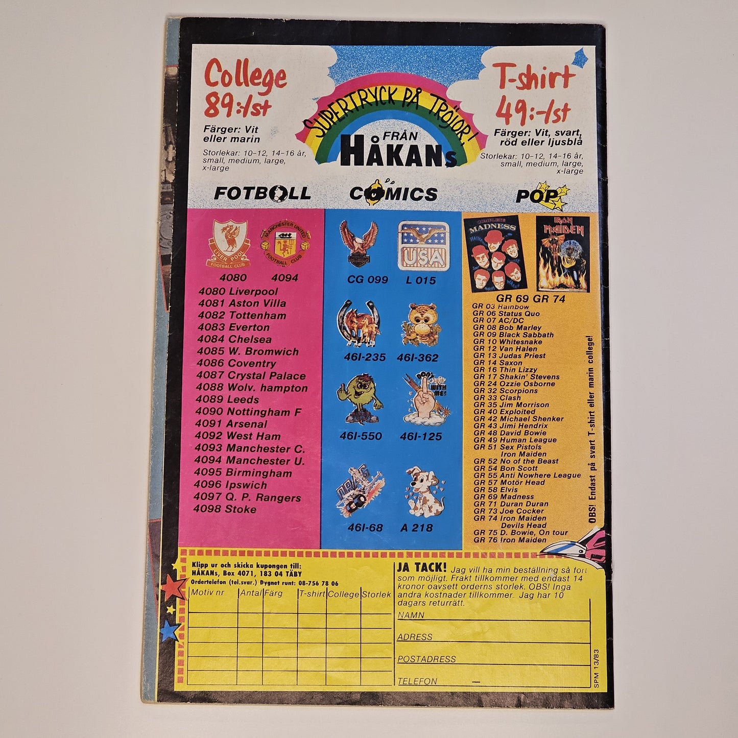 Stålmannen Nr 13 1983 #FN#