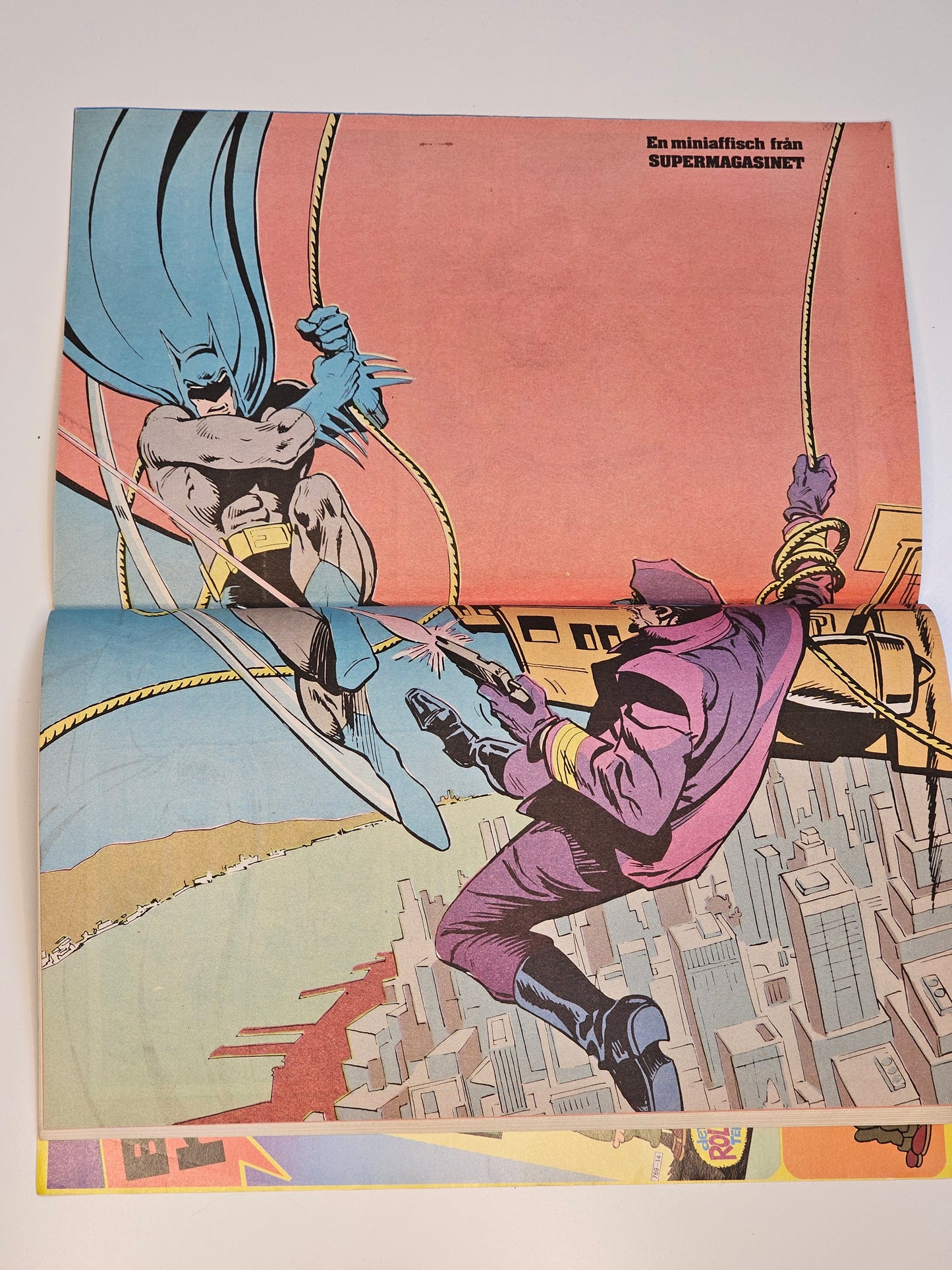 Stålmannen Nr 8 1983 #FN# + Miniaffisch