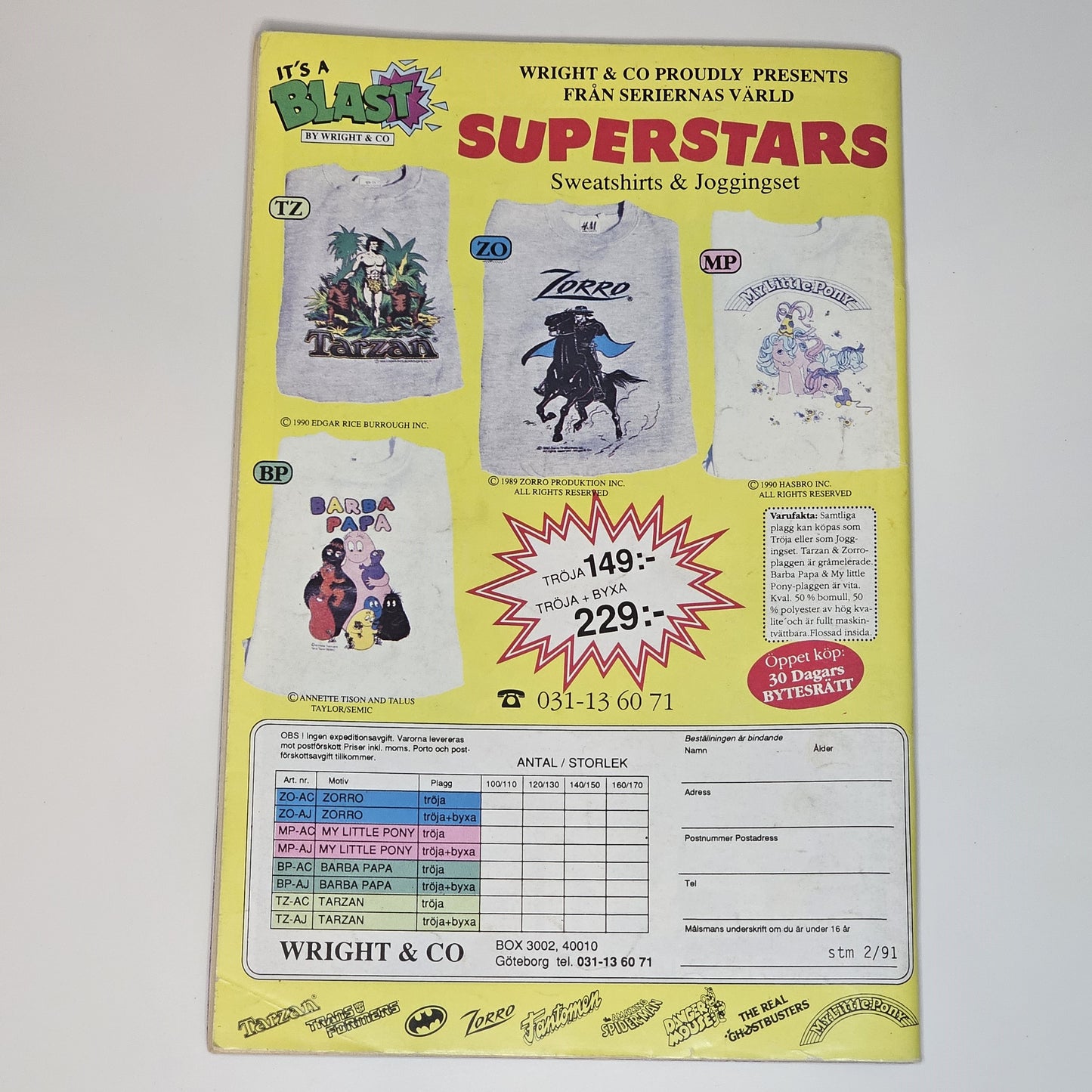 Stålmannen Nr 2 1991 #FN#