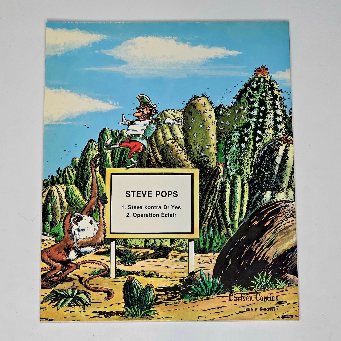 Steve Pops - Kontra Dr Yes 1980 #VF# **1:a Upplagan**