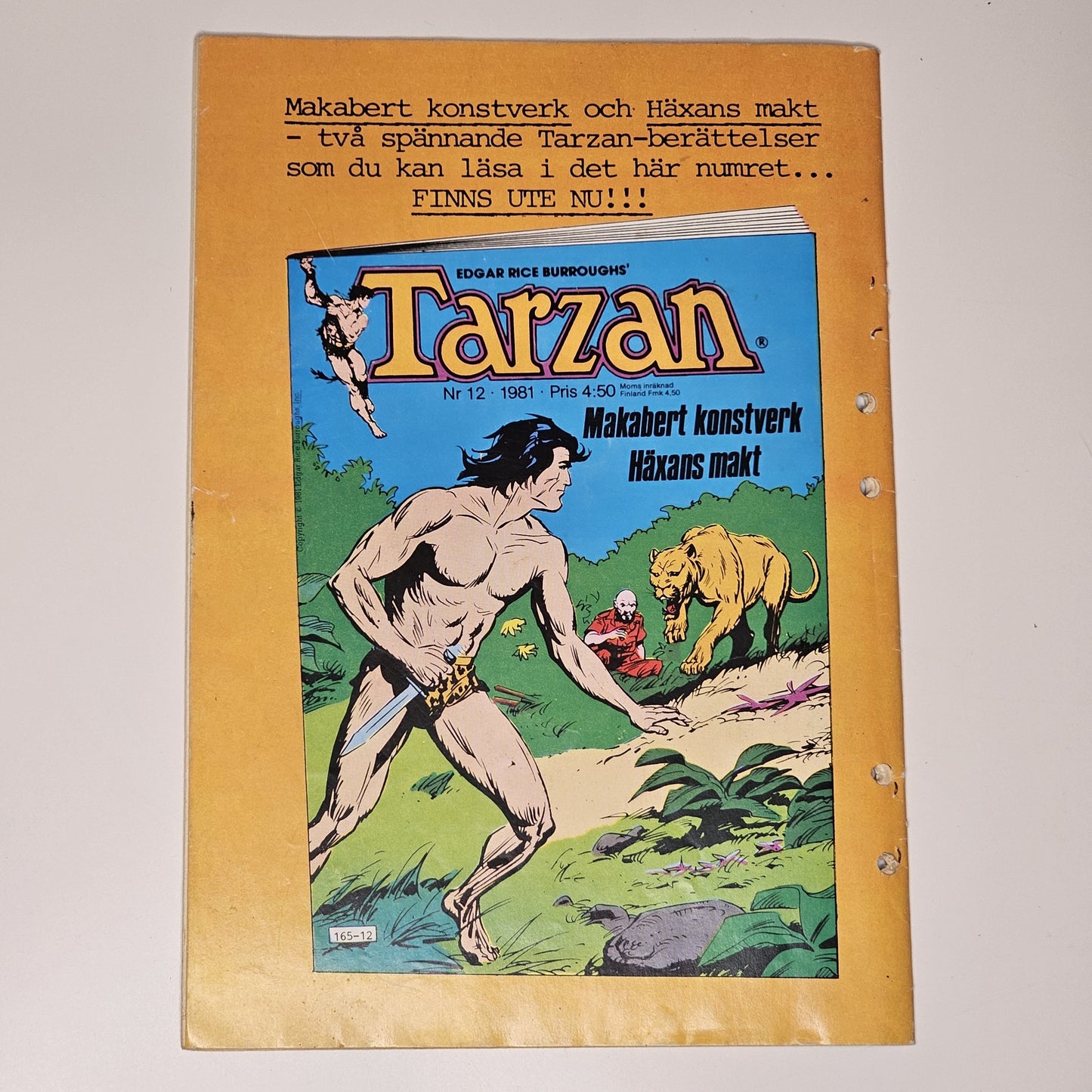 Tarzans Son Nr 6 1981 #FR#