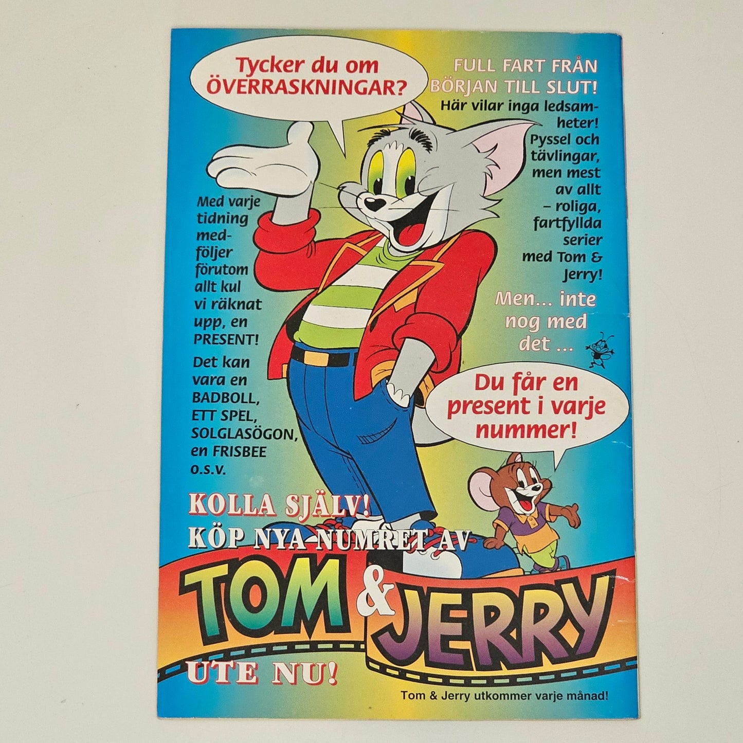 Pysseltidning Tom & Jerry #GD#