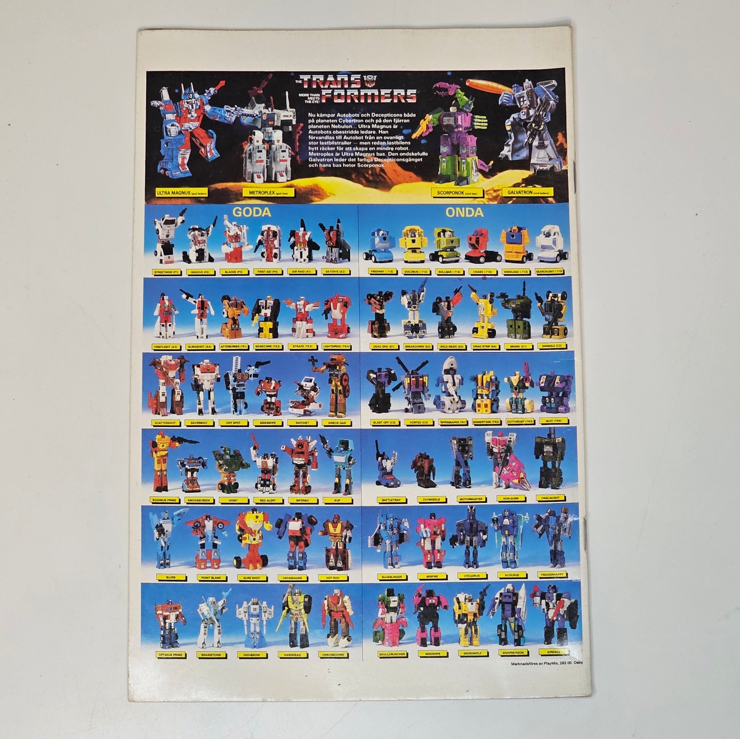Transformers Nr 3 1988 #FN#
