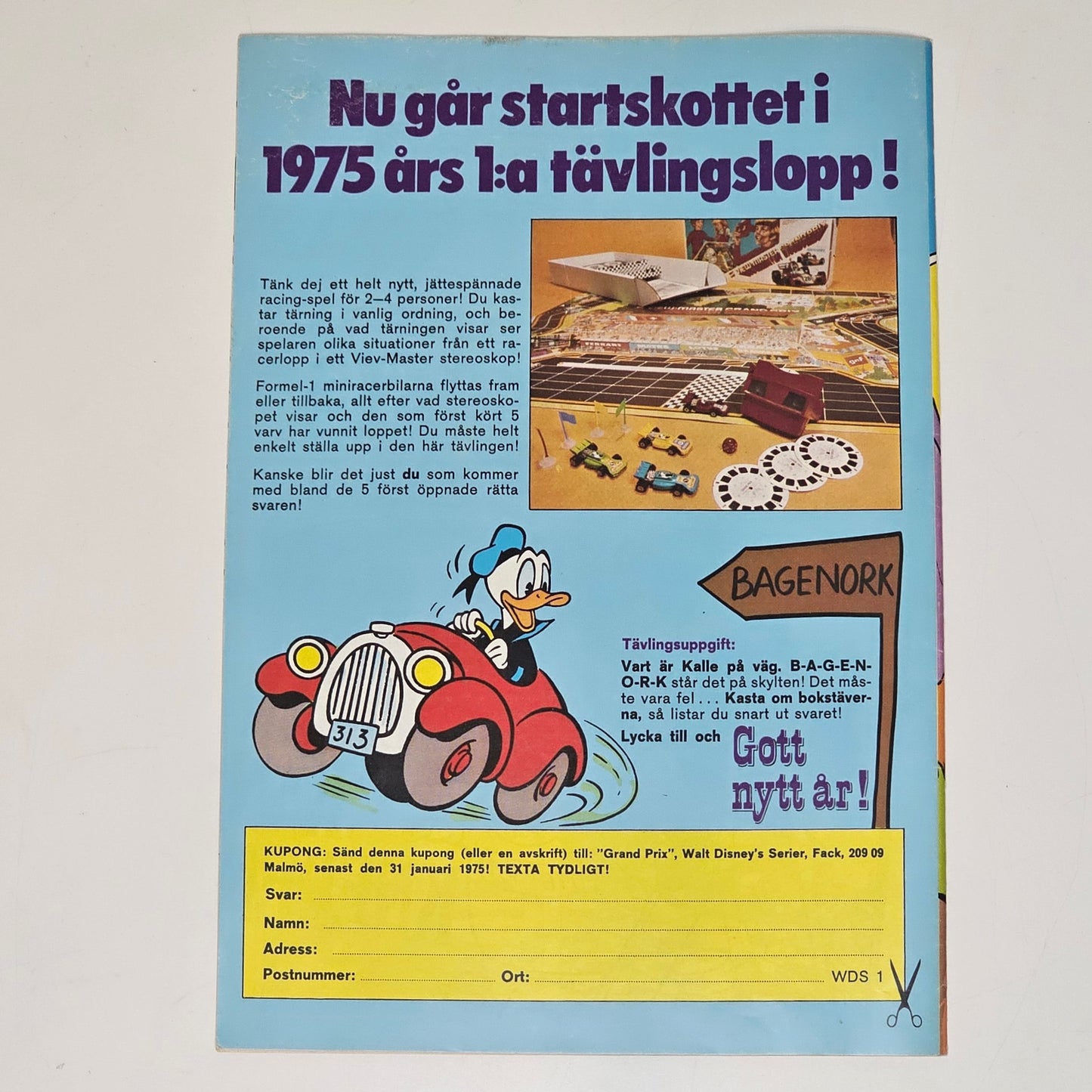 Walt Disney´s Serier Nr 1 1975 #FN#