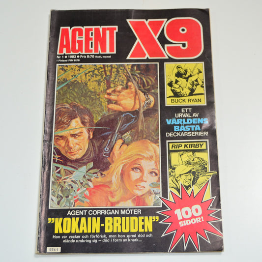 Agent X9 Nr 1 1983 #VG#