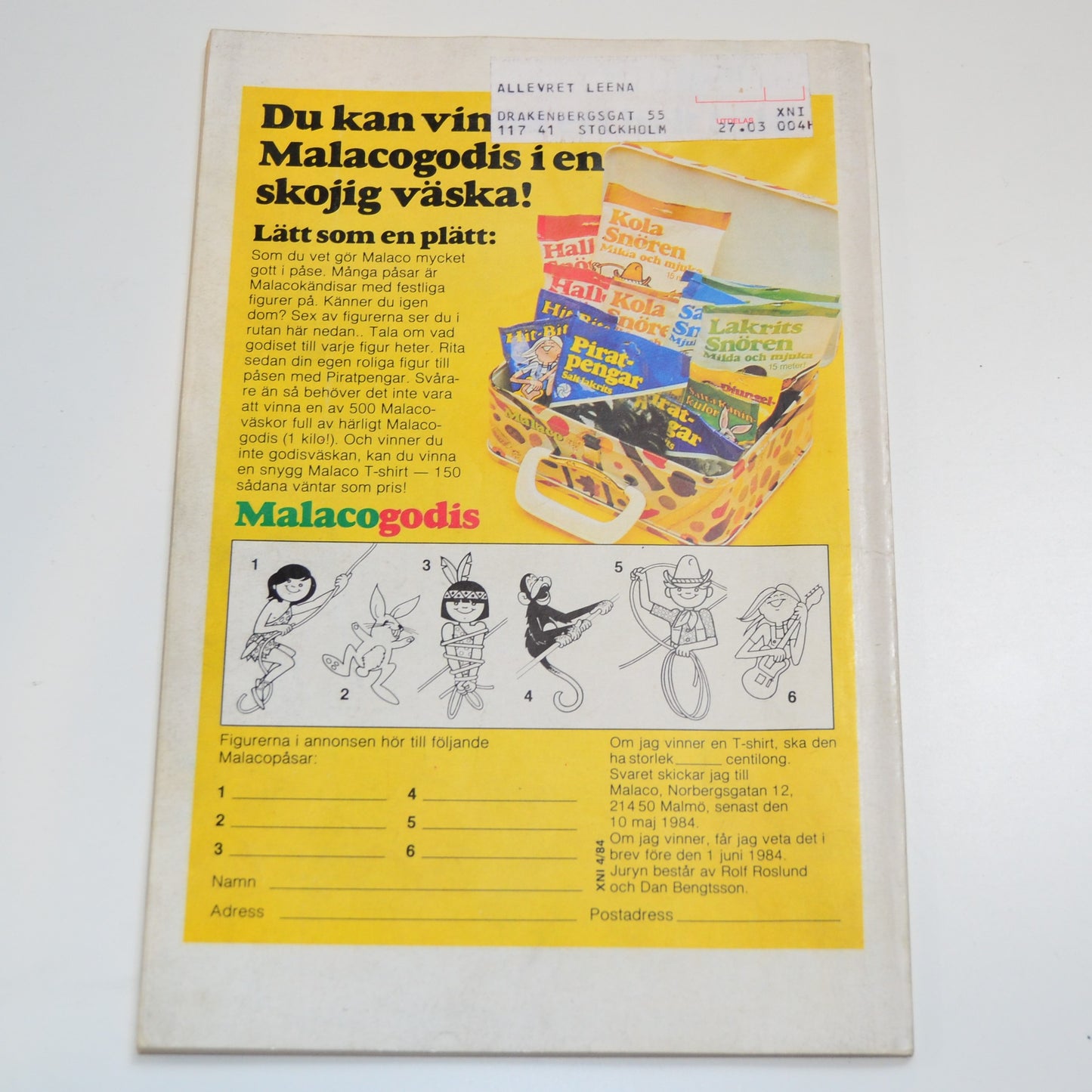 Agent X9 Nr 4 1984 #FN#