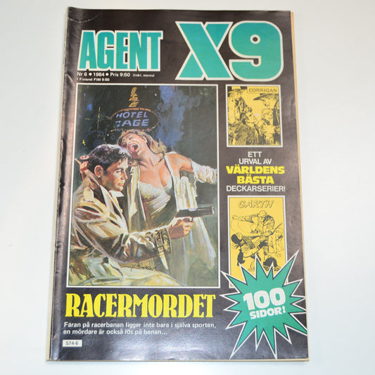 Agent X9 Nr 6 1984 #VG#