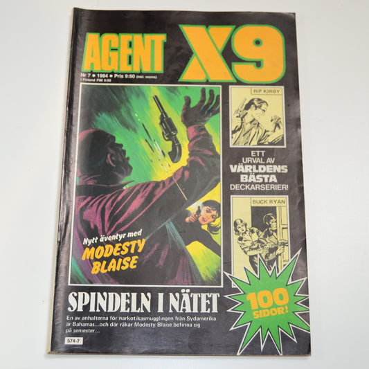 Agent X9 Nr 7 1984 #VG#
