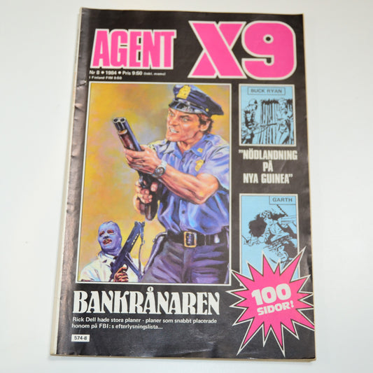 Agent X9 Nr 8 1984 #VG#