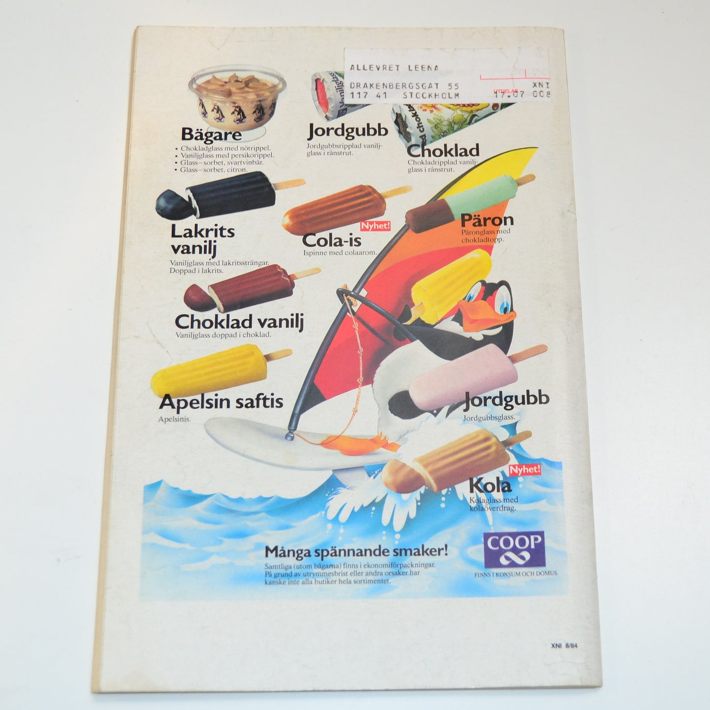 Agent X9 Nr 8 1984 #VG#