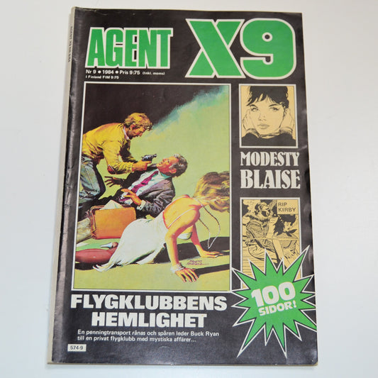 Agent X9 Nr 9 1984 #VG#