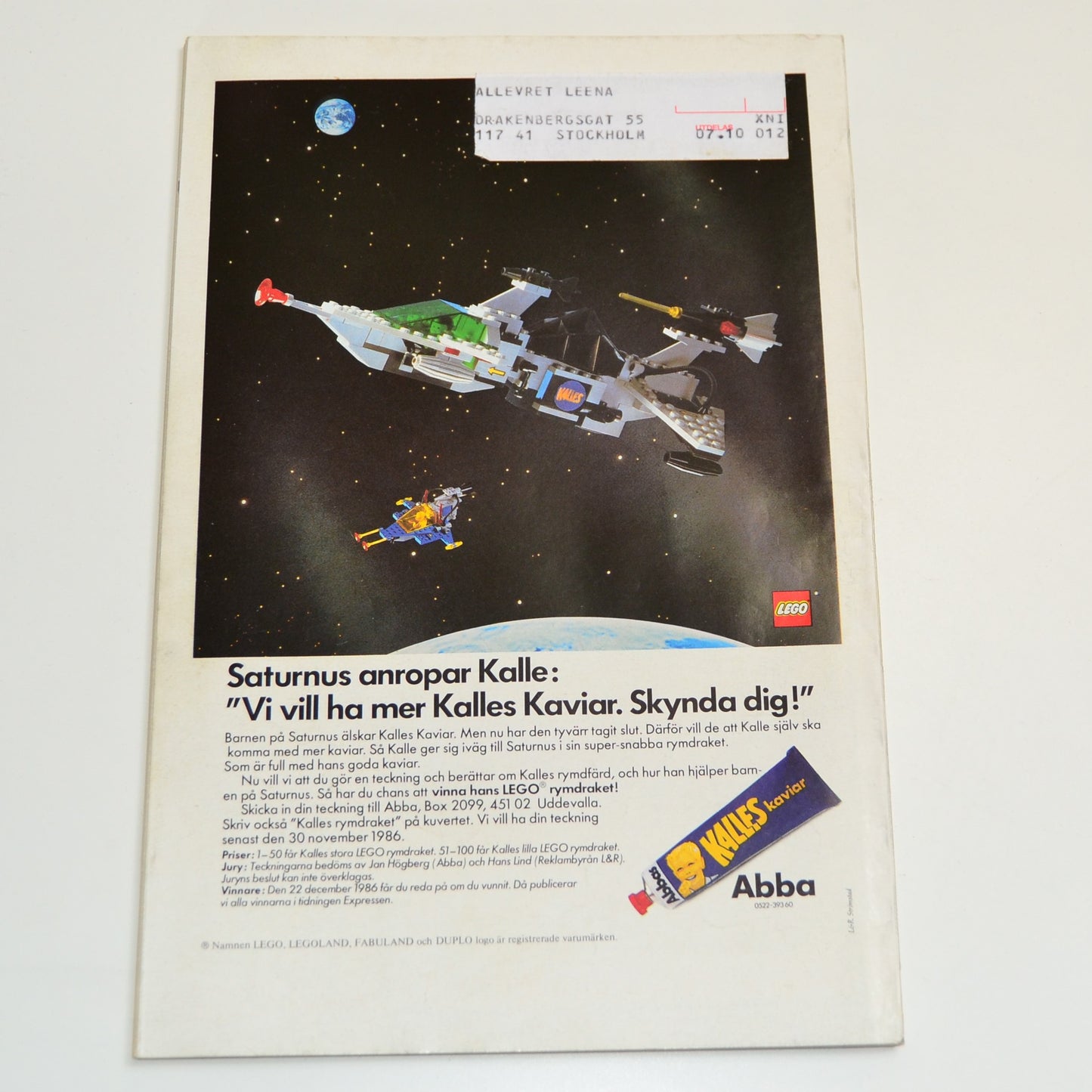 Agent X9 Nr 12 1986 #VG#