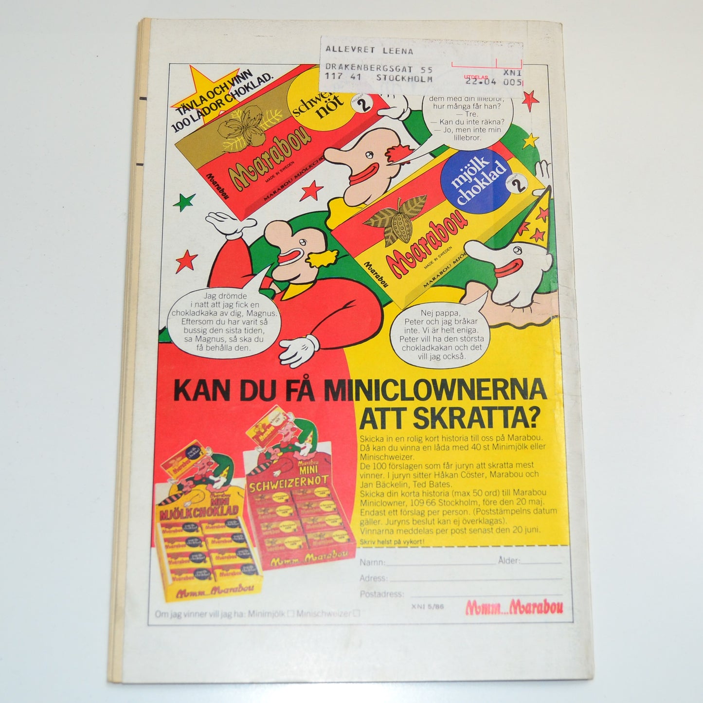 Agent X9 Nr 5 1986 #VG#