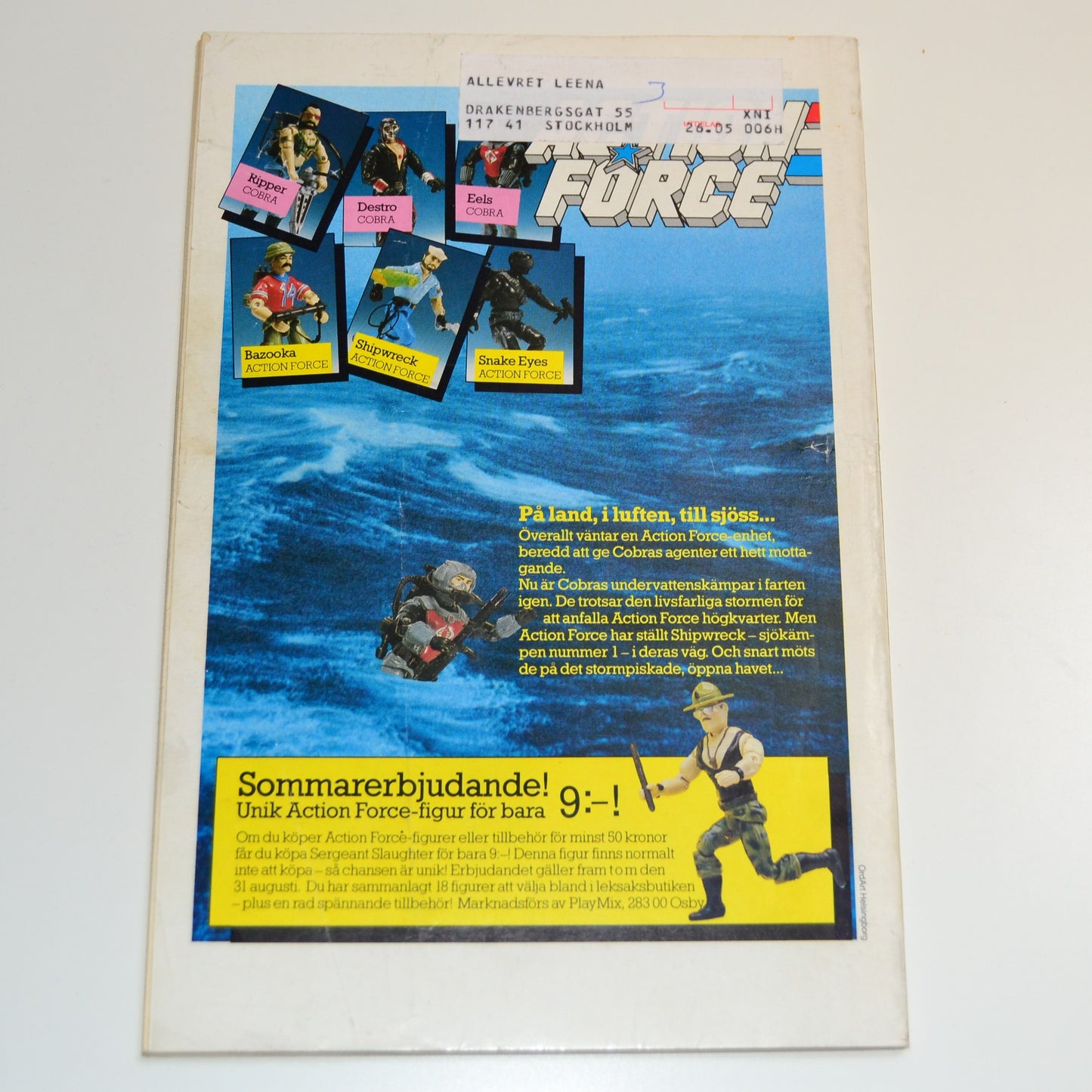 Agent X9 Nr 6 1987 #FN#