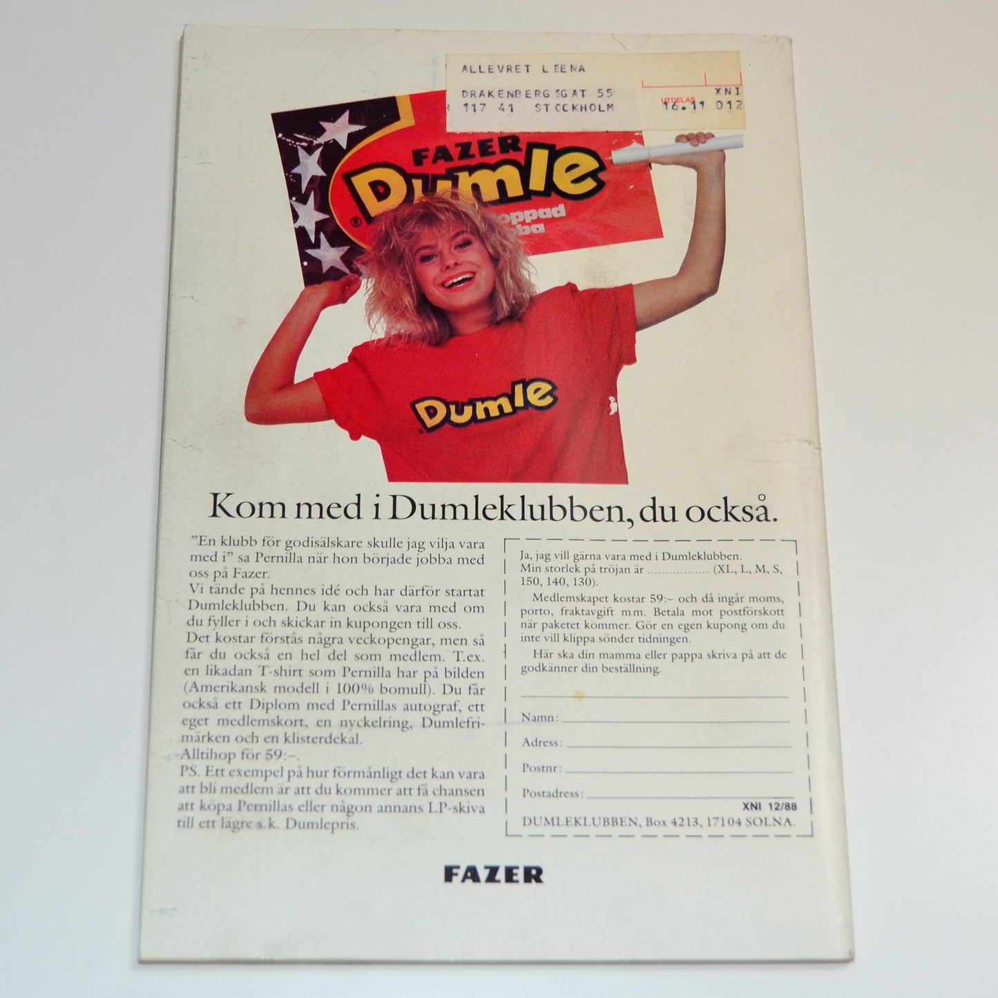 Agent X9 Nr 12 1988 #VG#