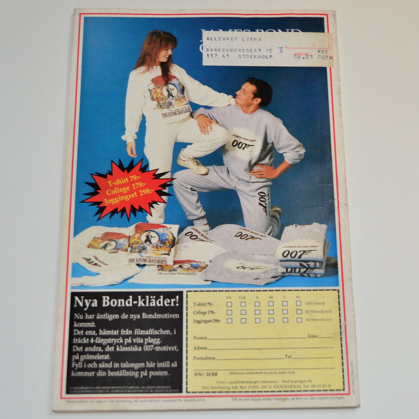 Agent X9 Nr 3 1988 #FN#