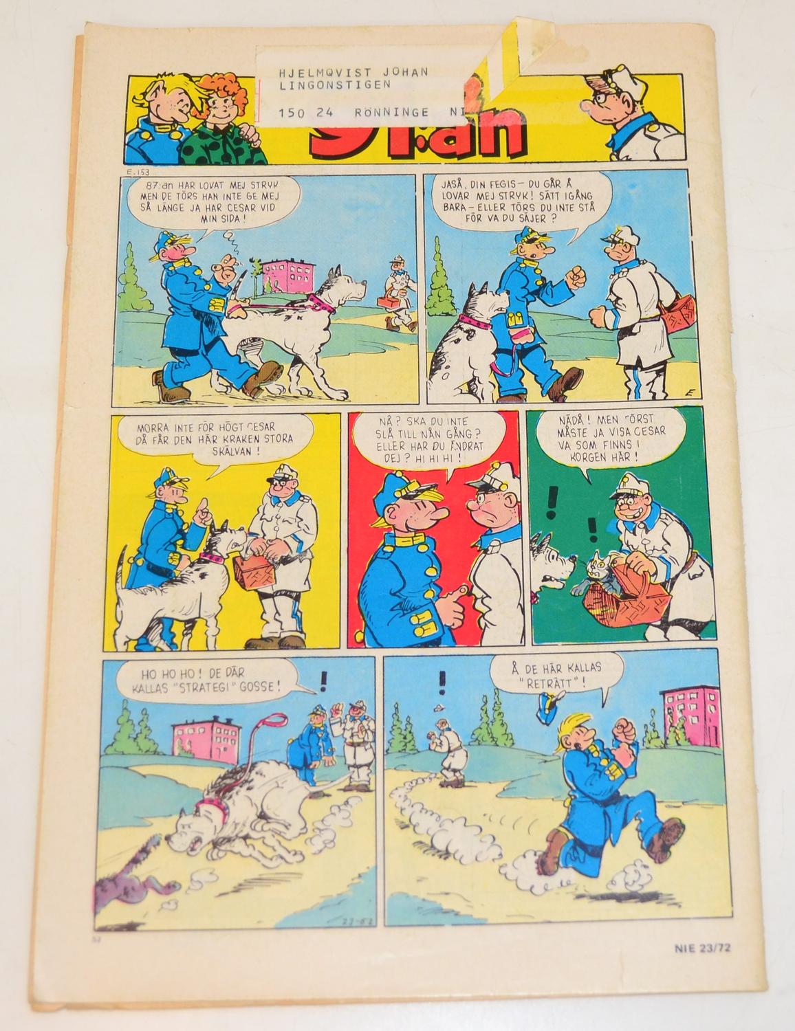 91:an Nr 23 1972 #VG#