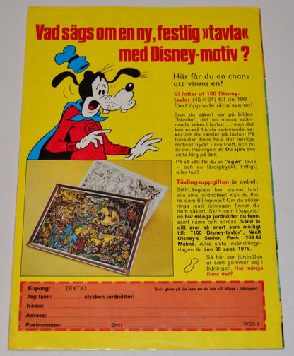 Walt Disneys Serier Nr 9 1975 #VF#