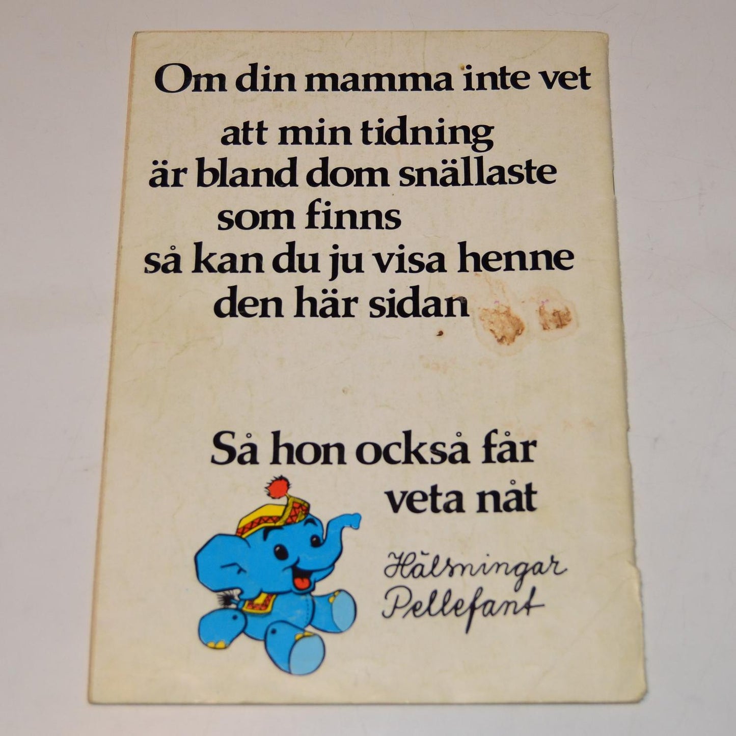 Helan & Halvan Nr 6 1971 #VG#