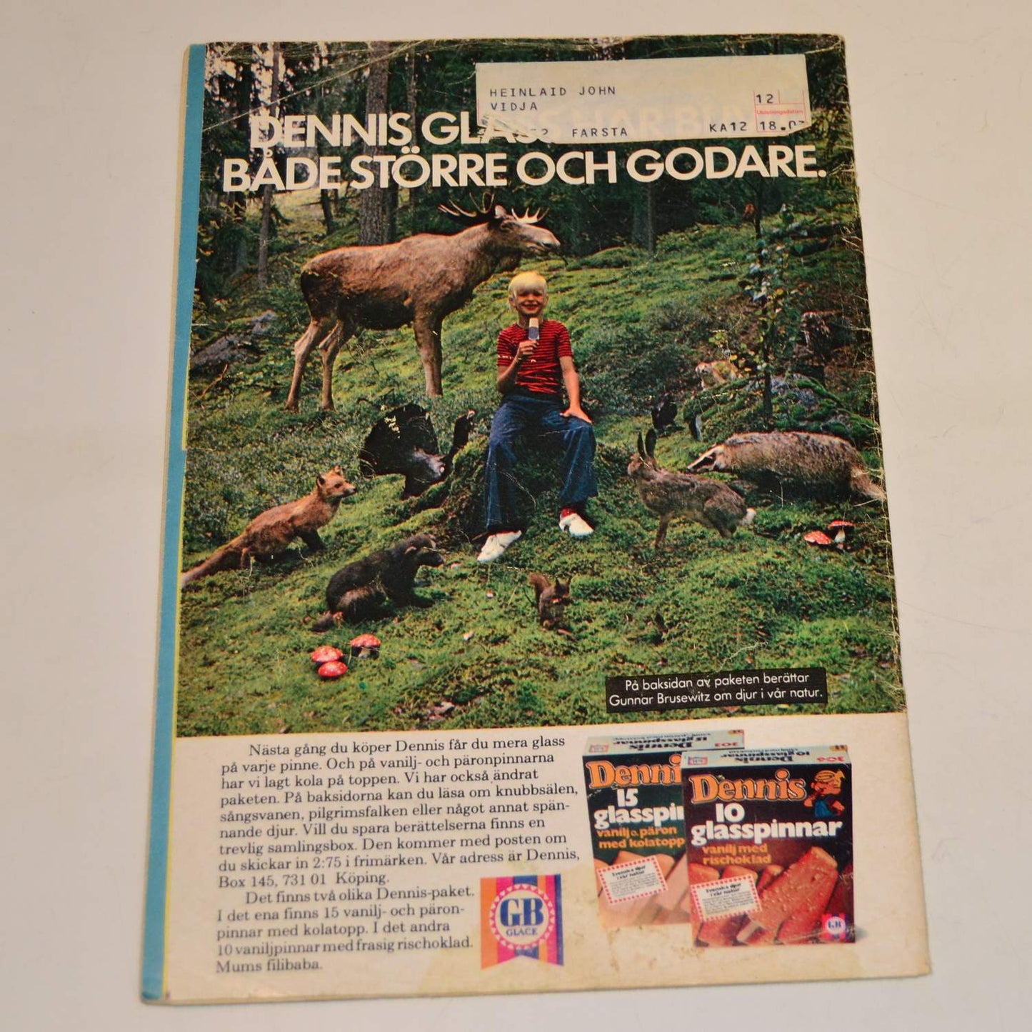 Kalle Anka & Co Nr 12 1975 #FR#