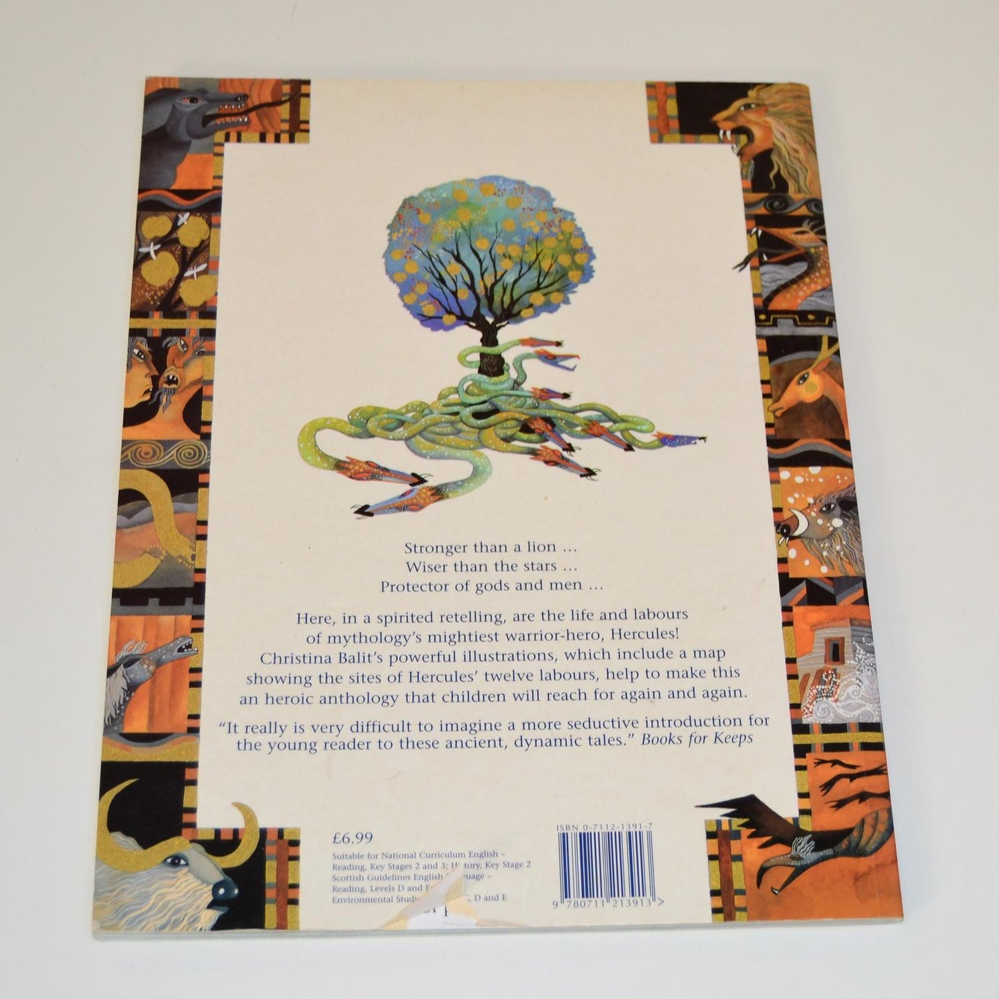 The Twelve Labours Of Hercules - James Riordan & Christina Balit (Engelsk text)